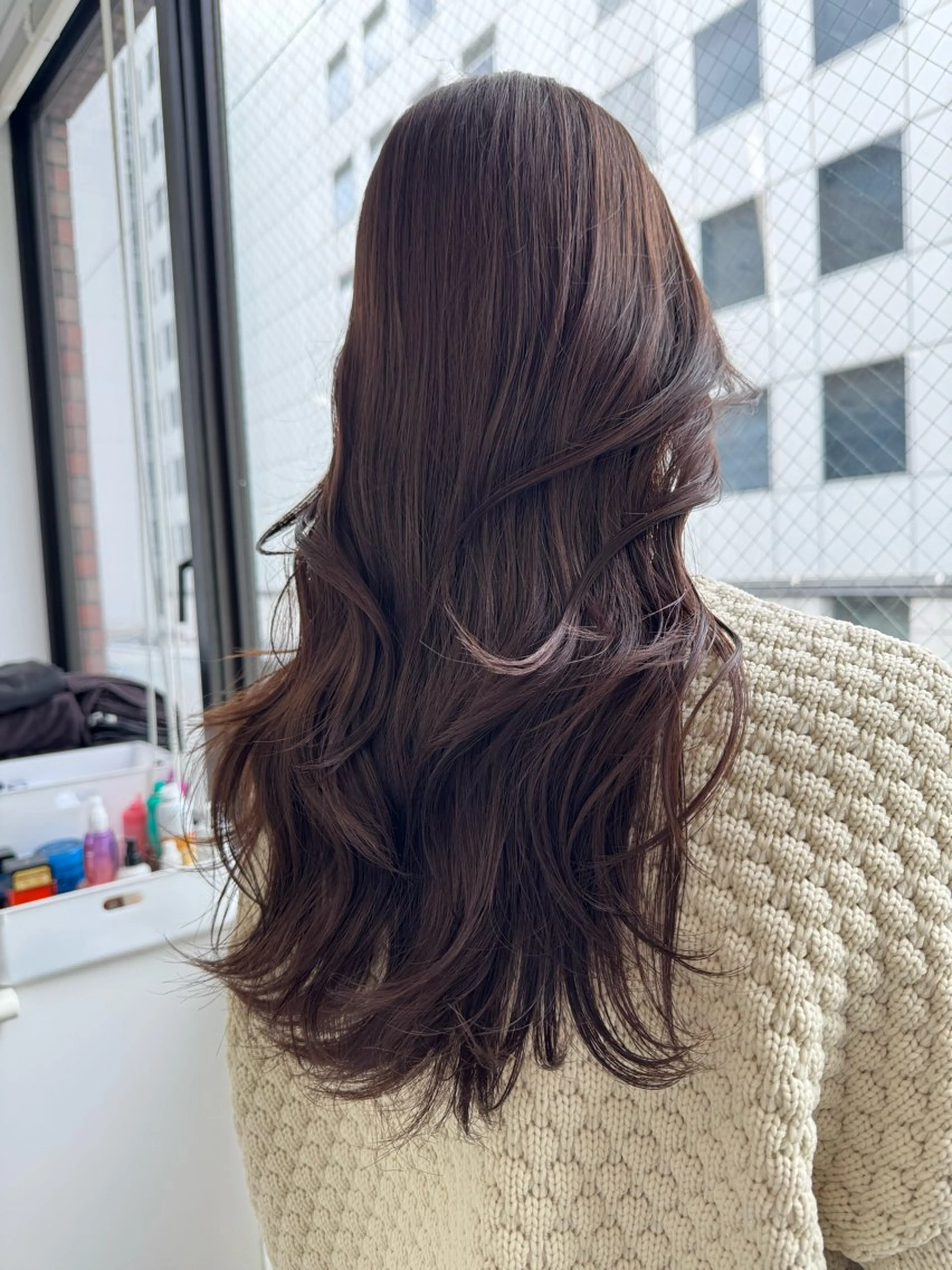 ロング ヘアカラー ⛄️レイヤー⛄透明感 ⛄️kyotaroのヘアスタイル