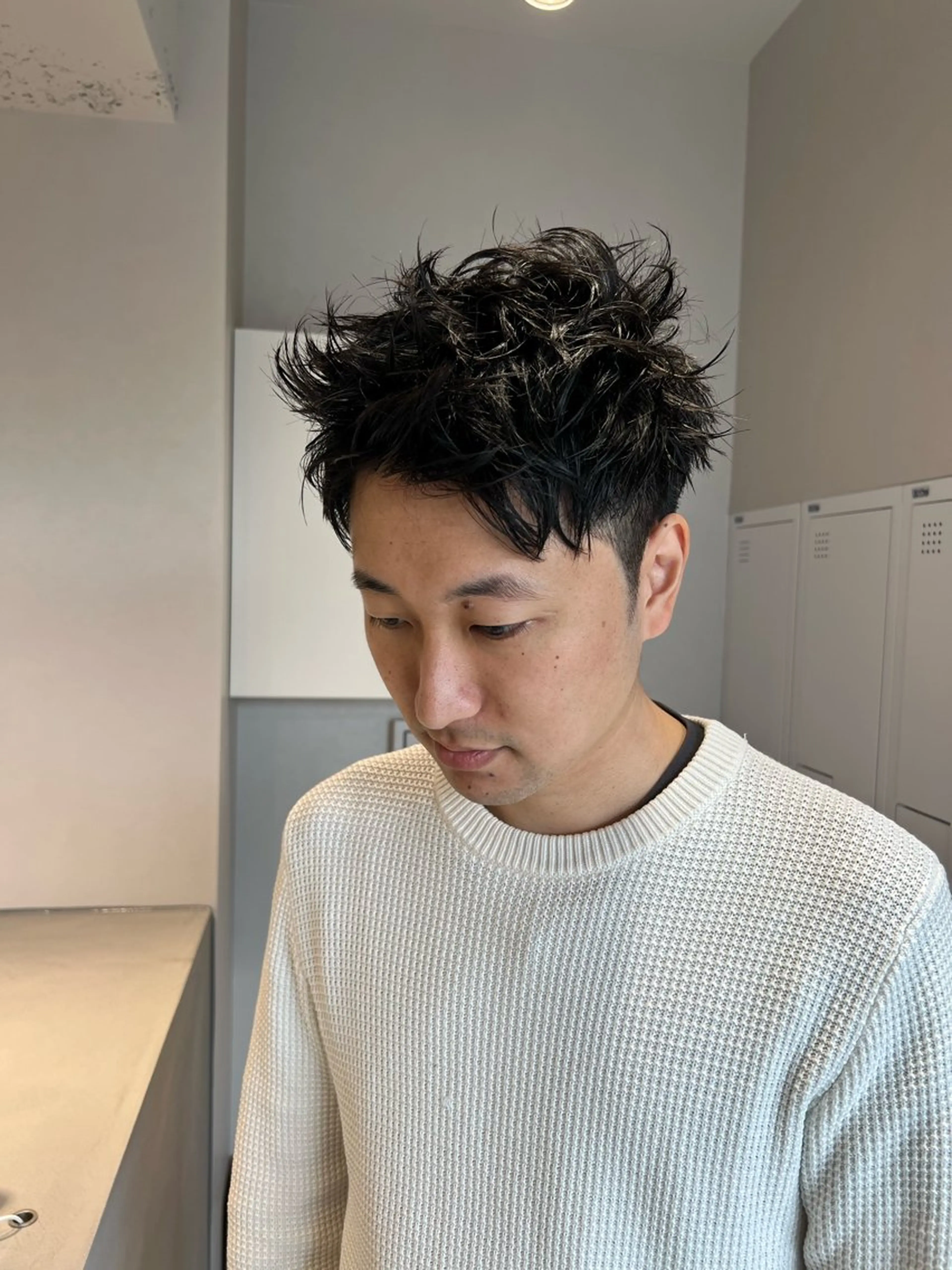 ショート メンズ 樋野 亮のヘアスタイル