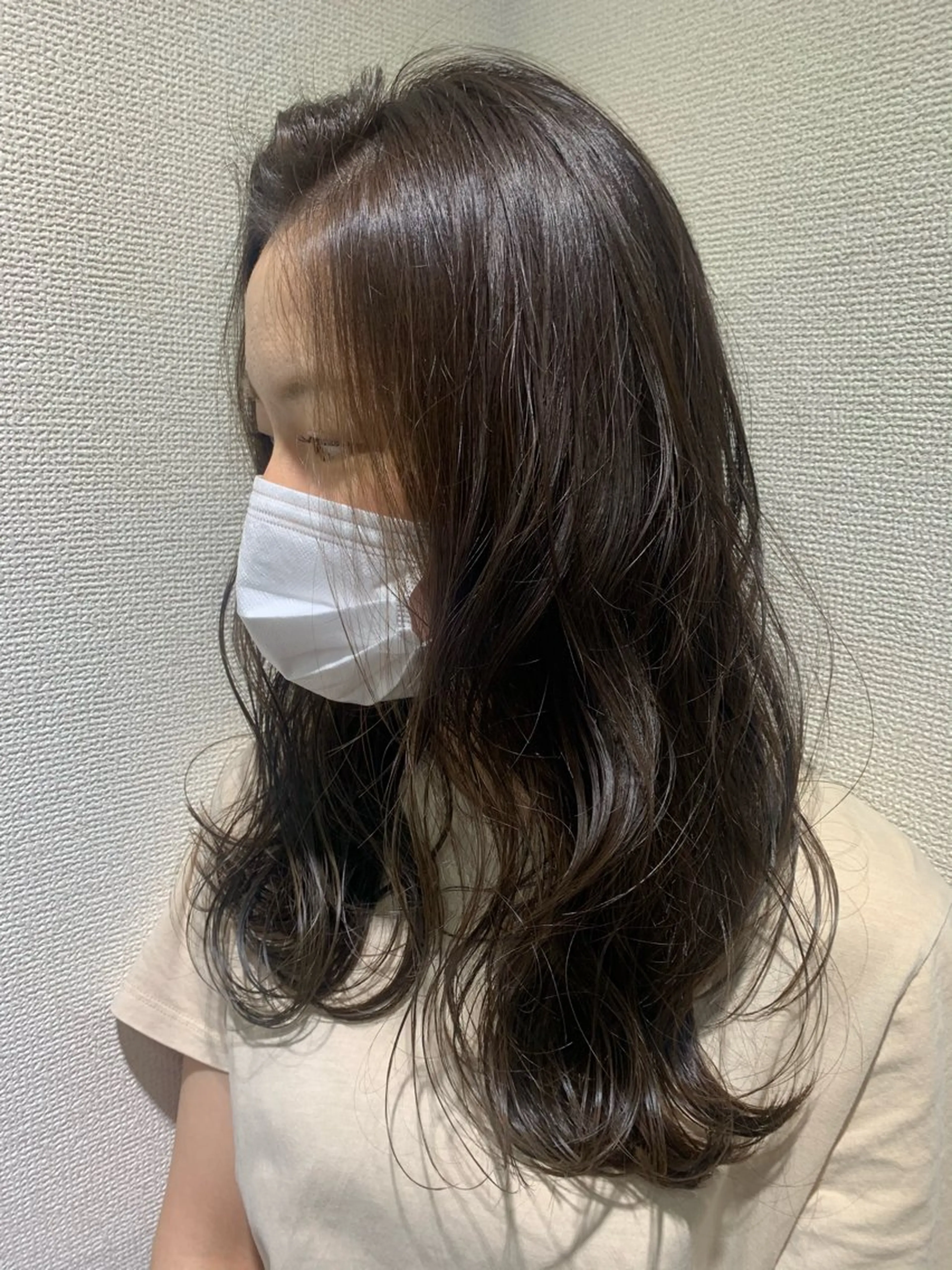 ロング カット ヘアカラー トリートメント foglia所属・foglia🌼 根本結衣のヘアスタイル