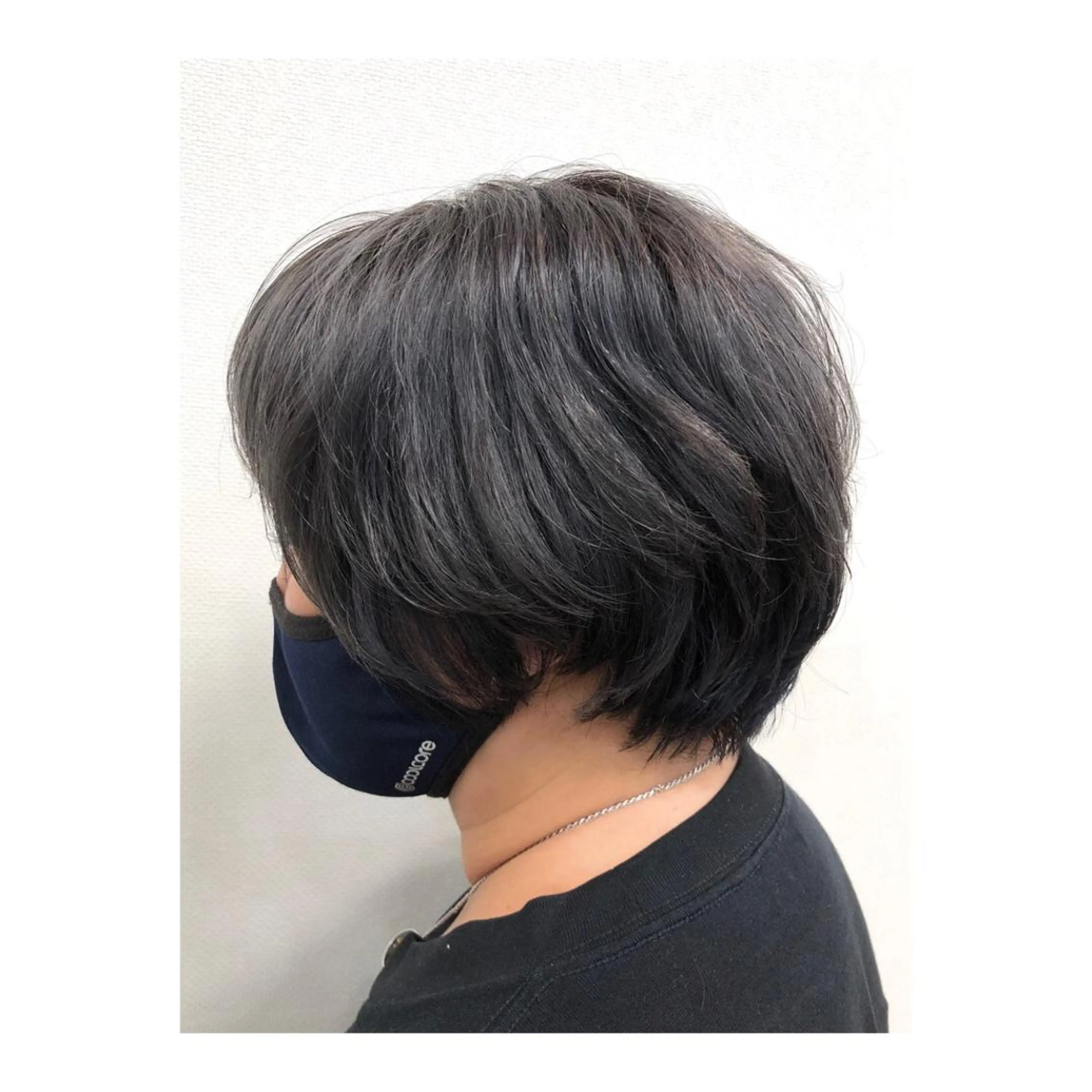 ショート カラー メンズ メンズブリーチ ブリーチ ケアブリーチ 白髪ぼかし脱白髪染め 大塚綾のヘアスタイル