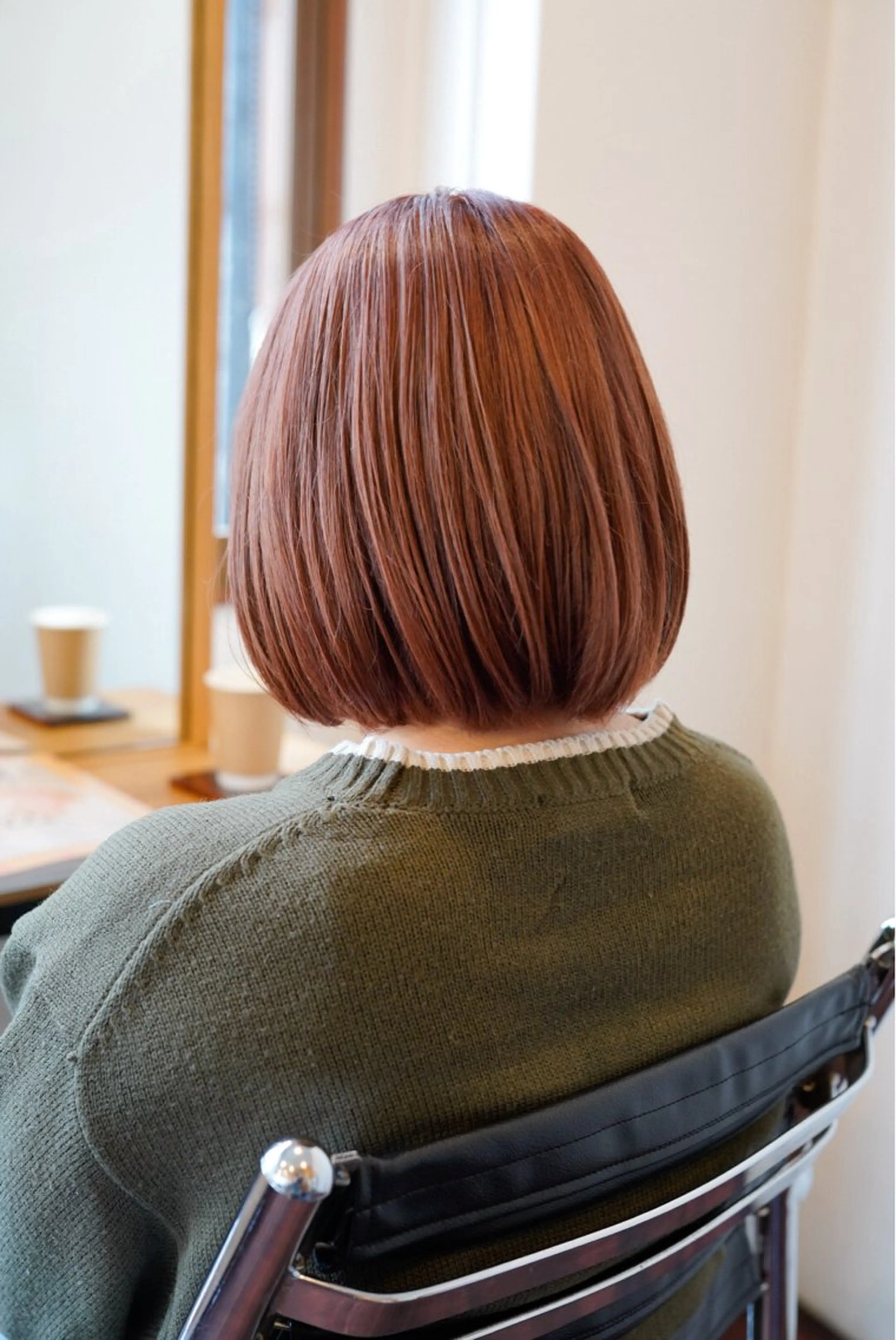 ミディアム カラー 千葉 慎也のヘアスタイル