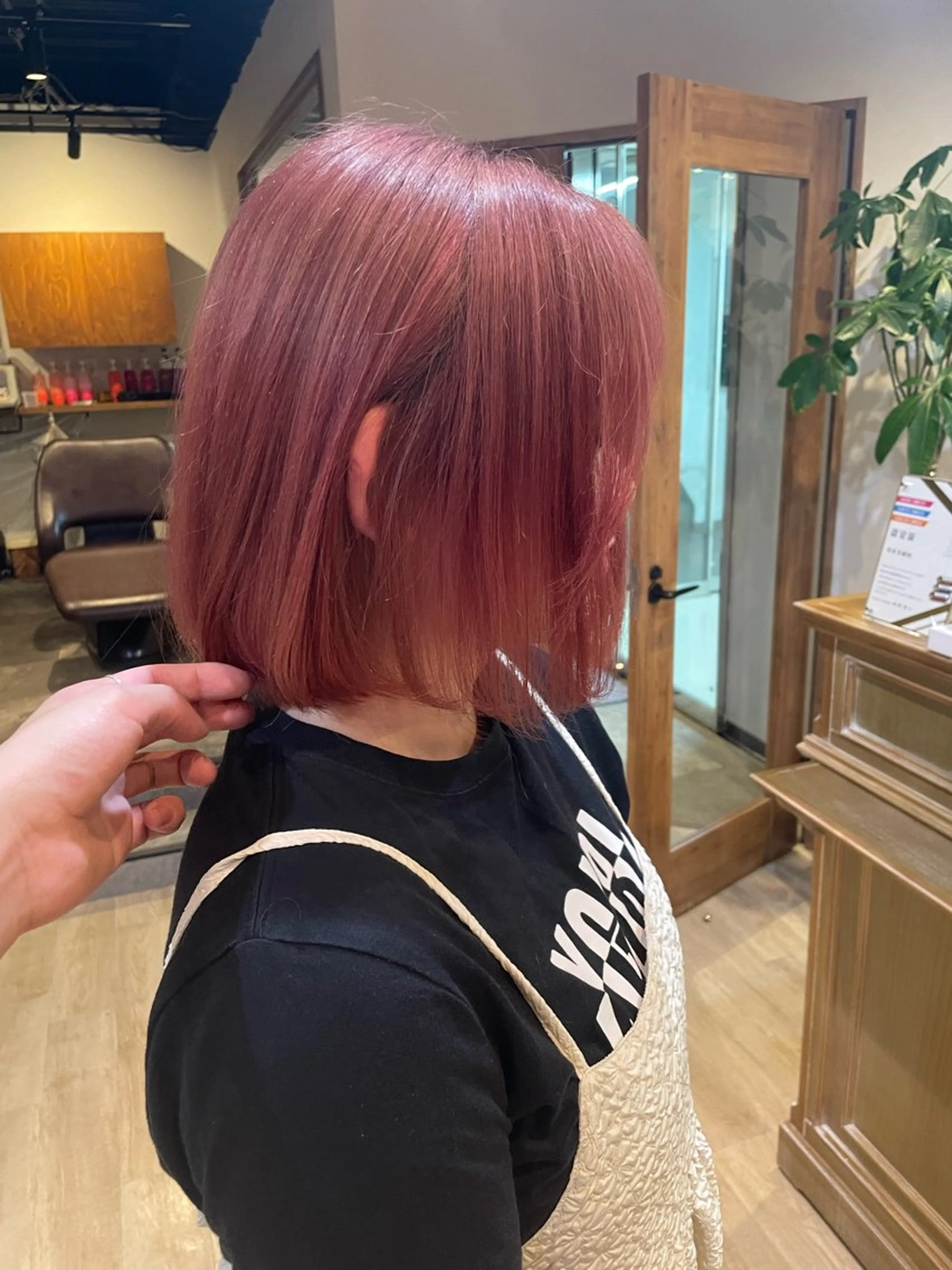 ショート カラー ブリーチ ヘアカラー トリートメント 髪質改善/ブリーチ 田代 龍我のヘアスタイル