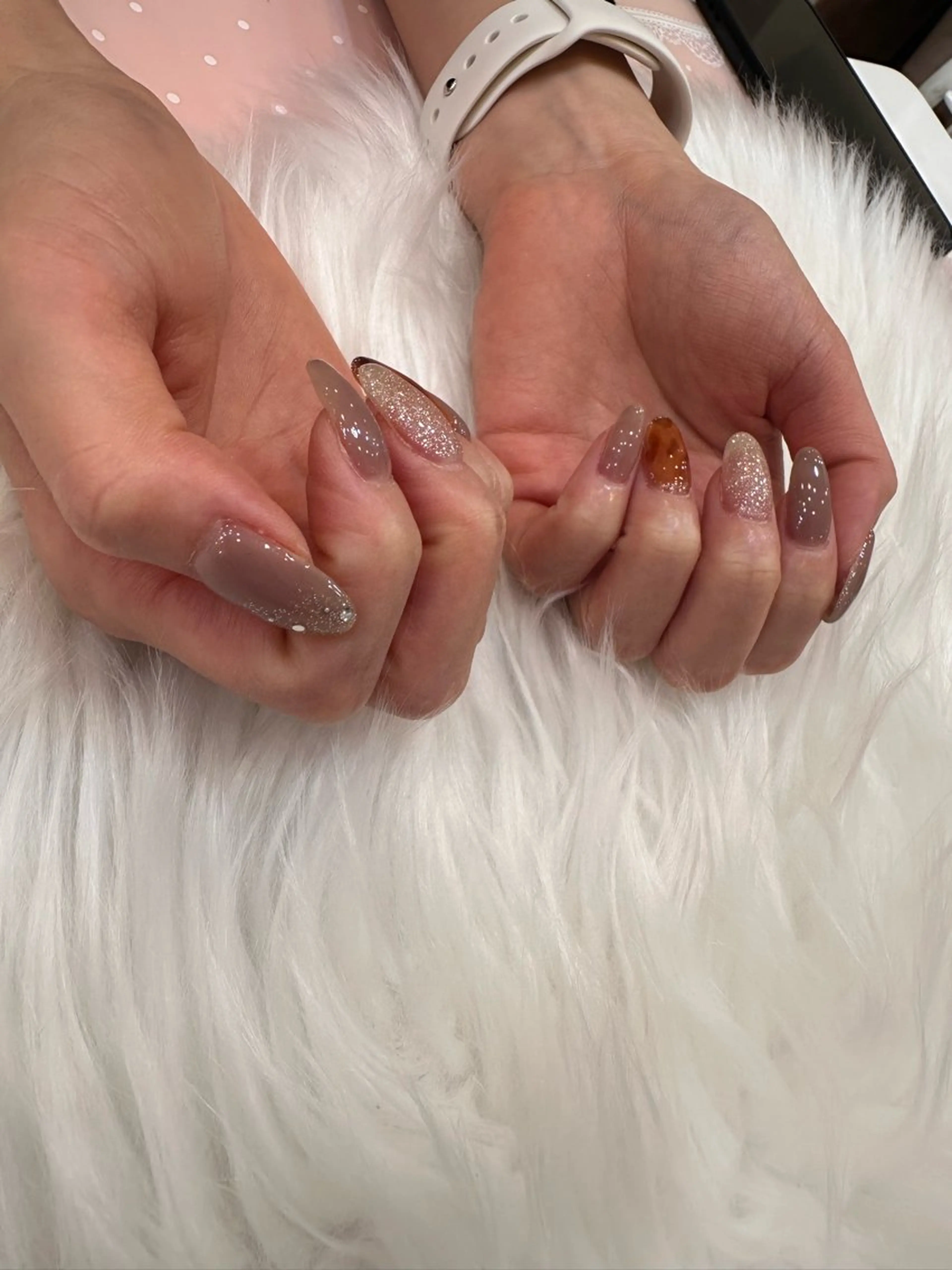 ネイル ネイルサロンキューティプティ所属・アワ ネイル池袋のネイルデザイン