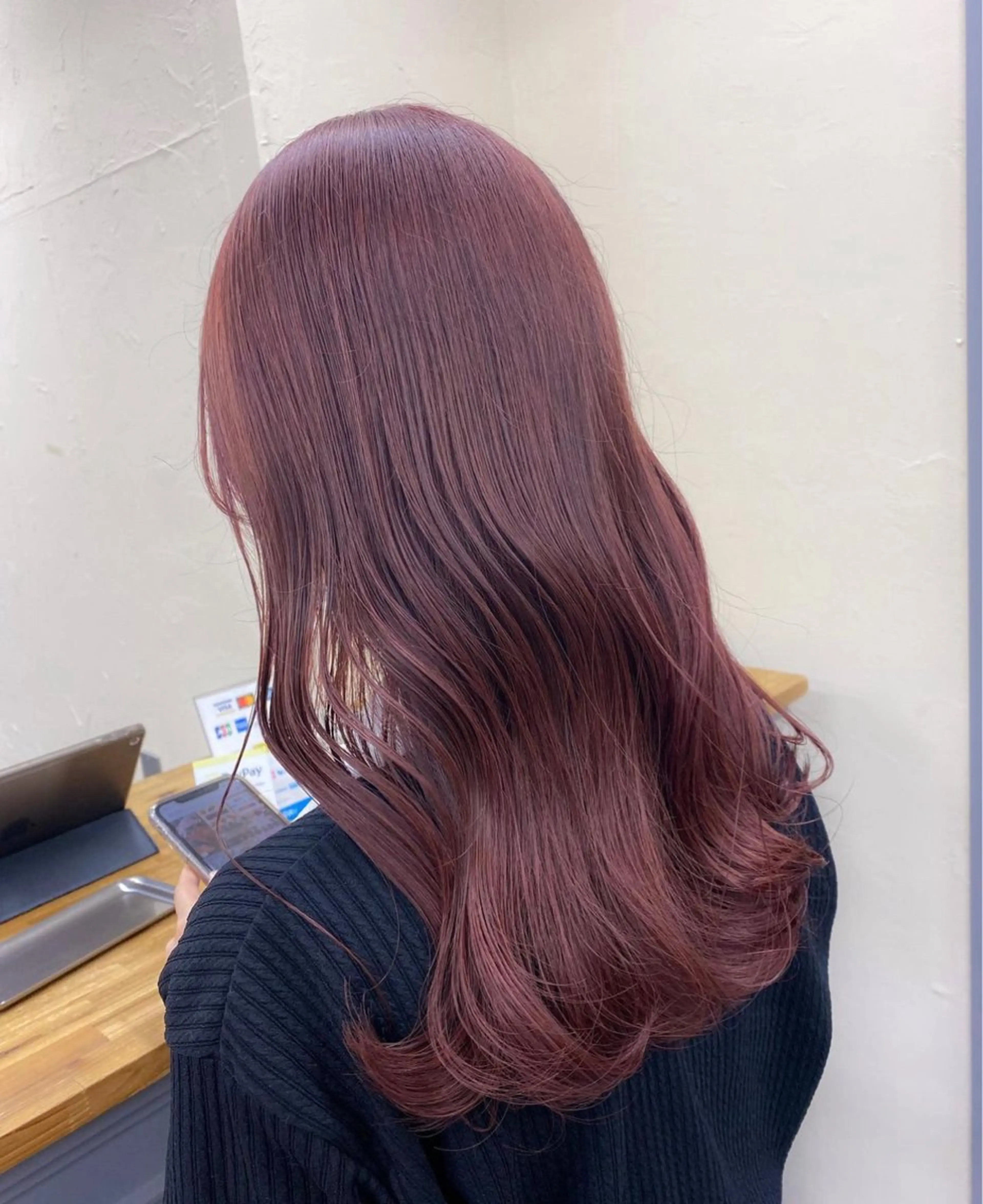 ロング カラー ミルクティーベージュ 💫HARUTOのヘアスタイル