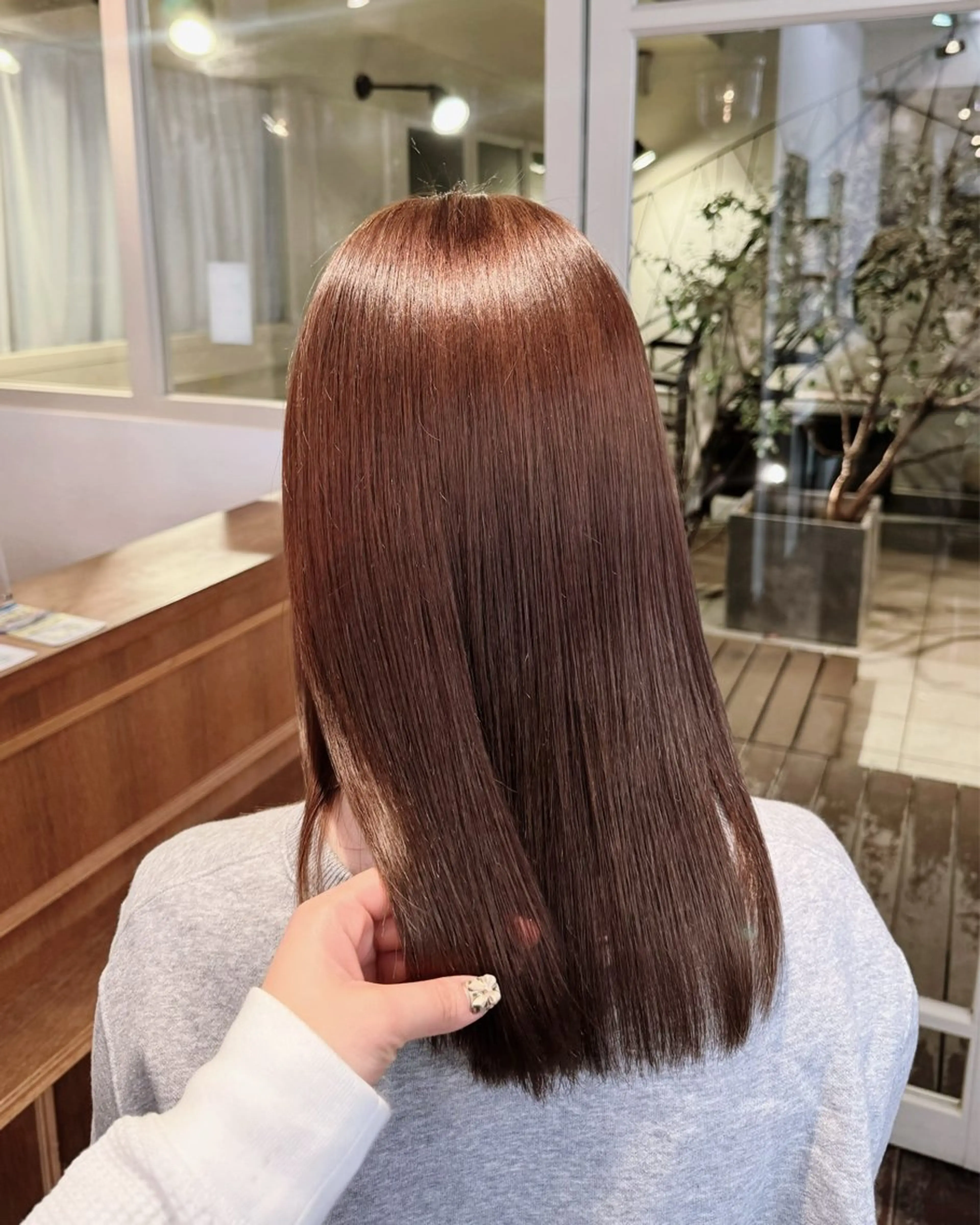 セミロング ヘアカラー トリートメント MAKES表参道所属・MAKE’S 表参道 🌟はるかのヘアスタイル