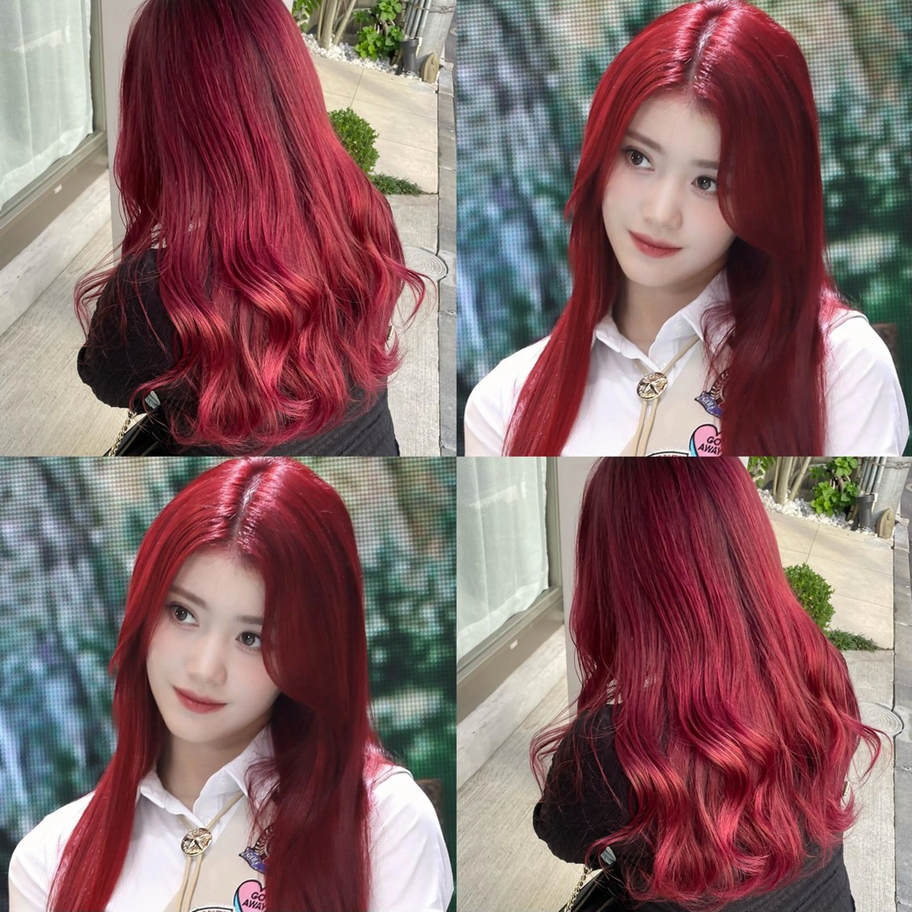 ロング カラー カット ヘアカラー トリートメント kana ブリーチなしカラー✨のヘアスタイル