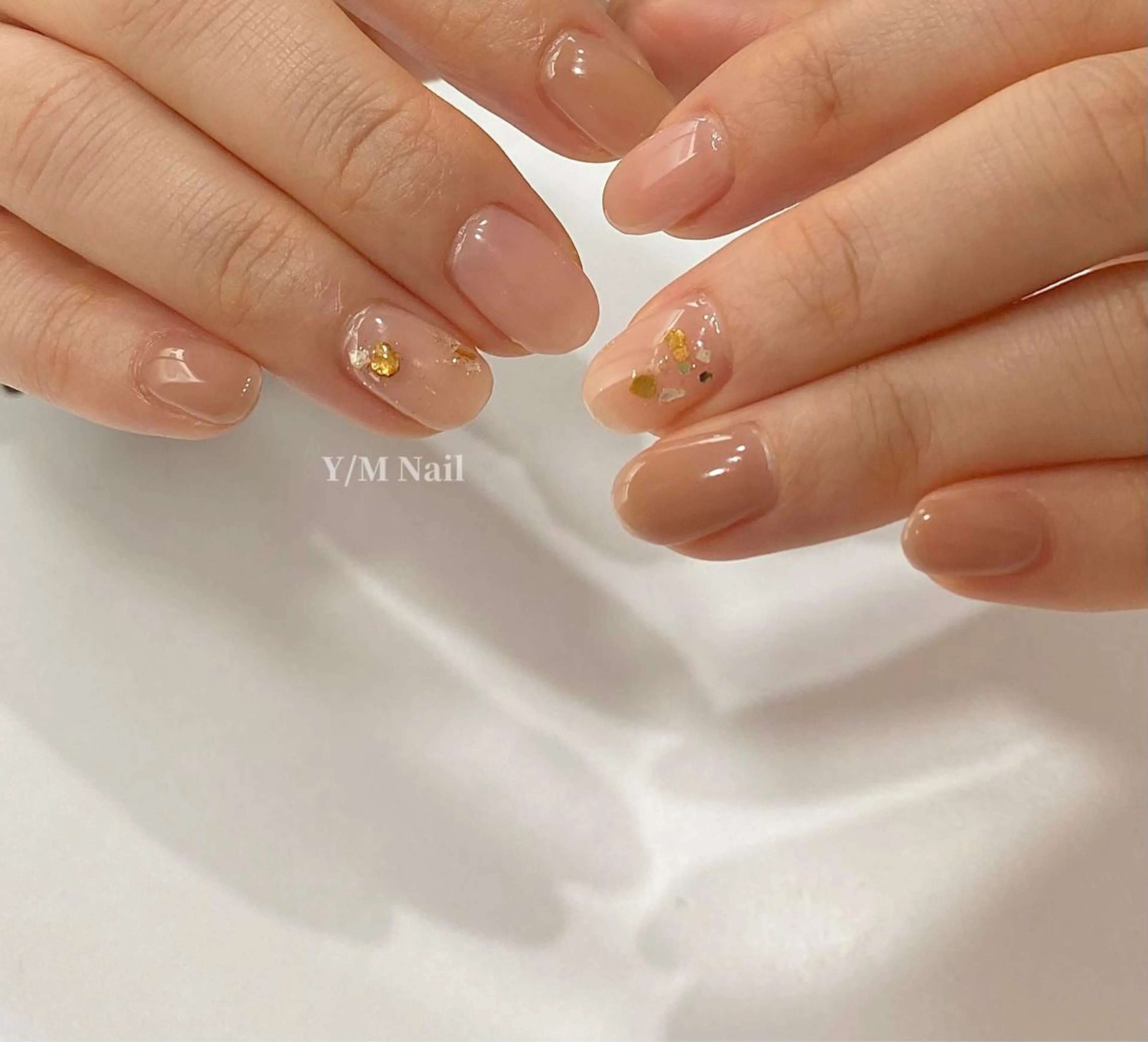 ネイル シンプルネイル ハンドネイル ハンドケア KIM JAERYEONGのネイルデザイン