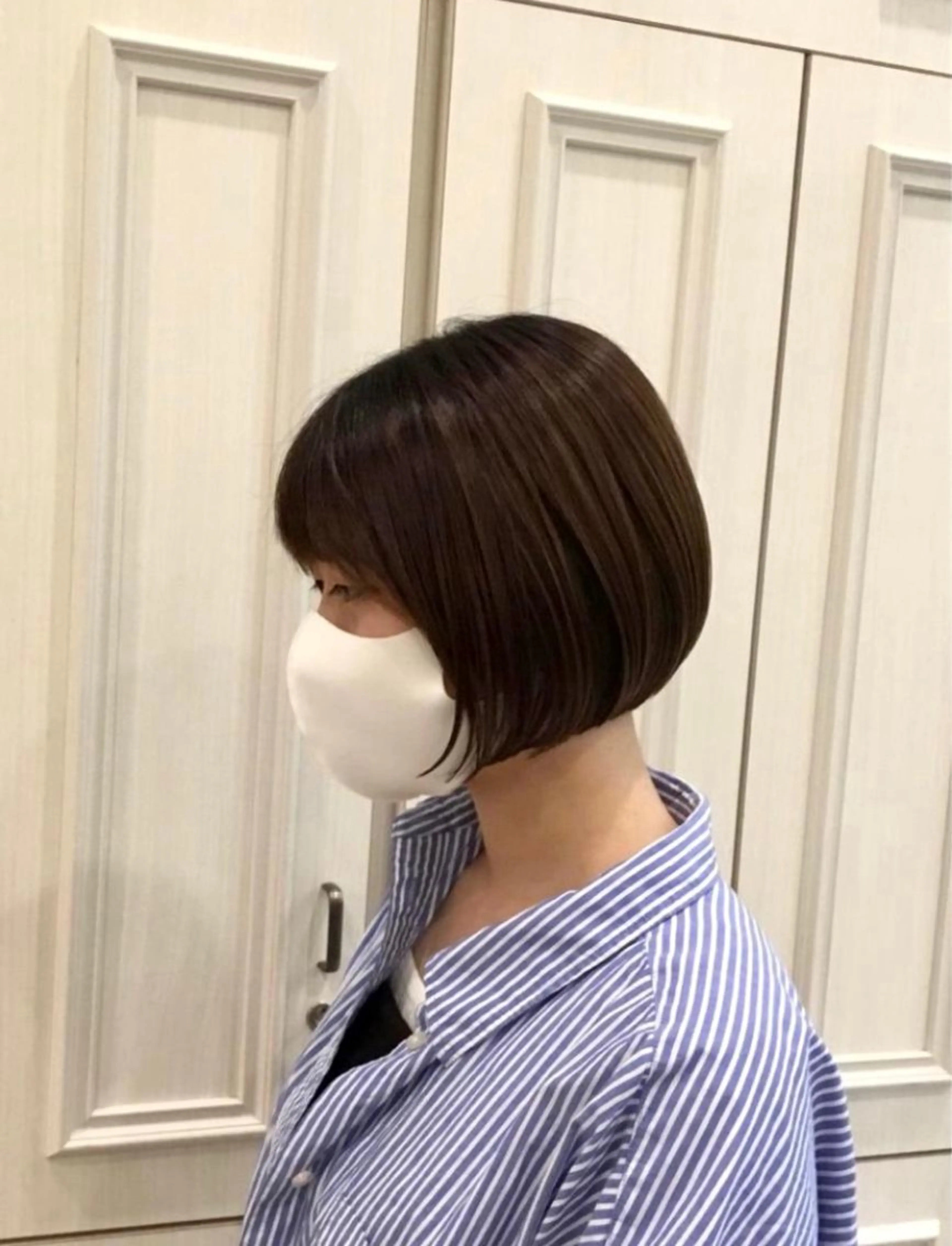 ショート ボブ 梅田美容室　山本 歩夢のヘアスタイル