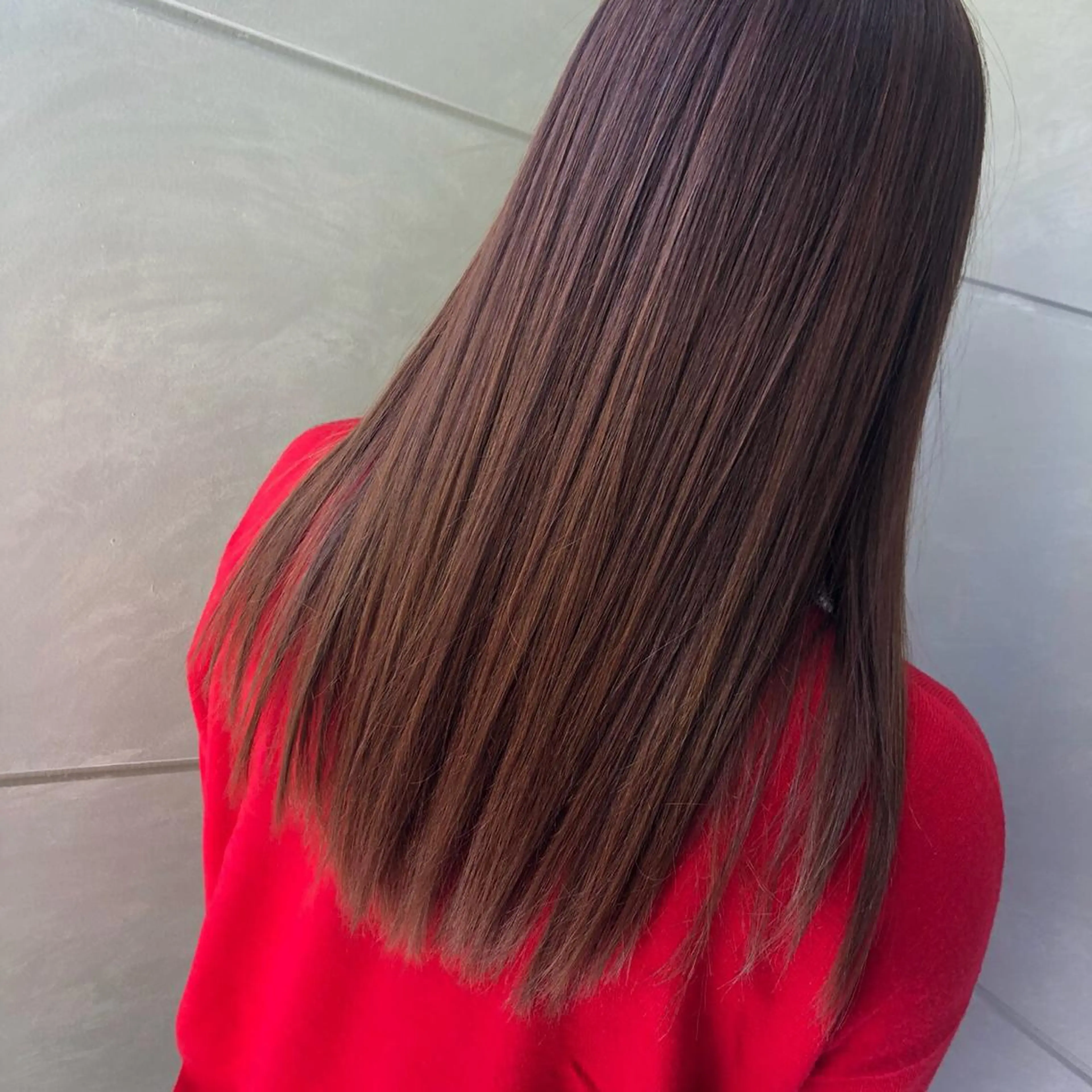 ロング トリートメント 塚本 文奈のヘアスタイル