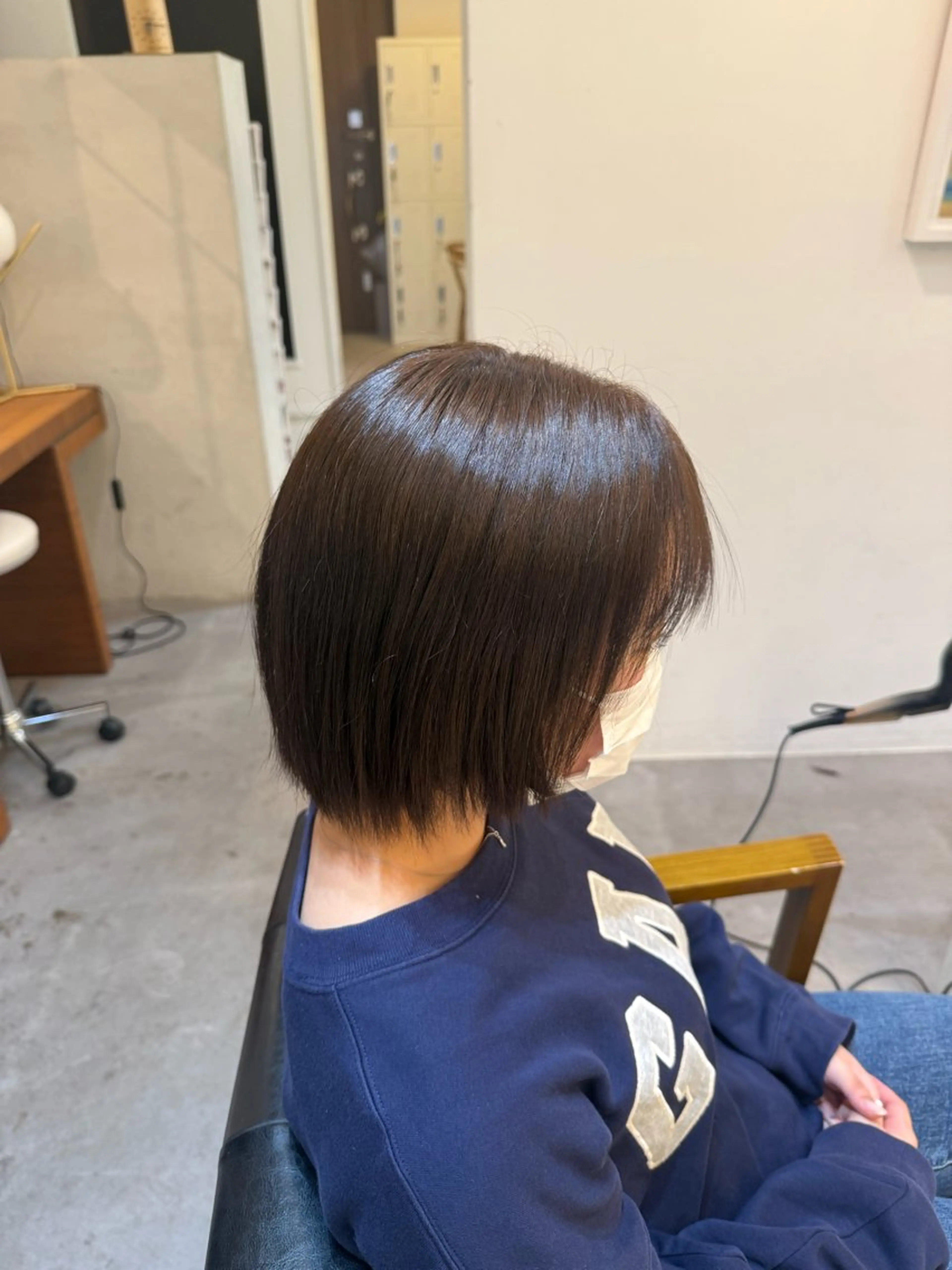 ショート カラー ヘアカラー 吉田 琴音のヘアスタイル
