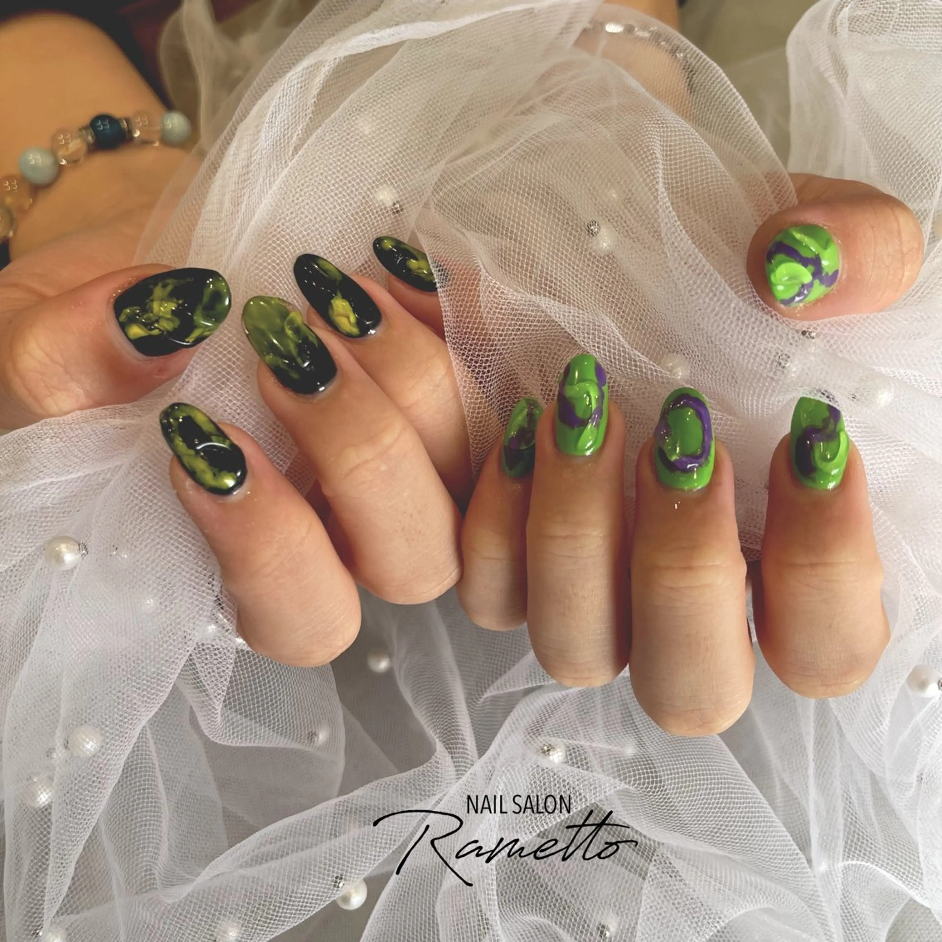 ネイル ハンドネイル NAILSALON Ramettoのネイルデザイン