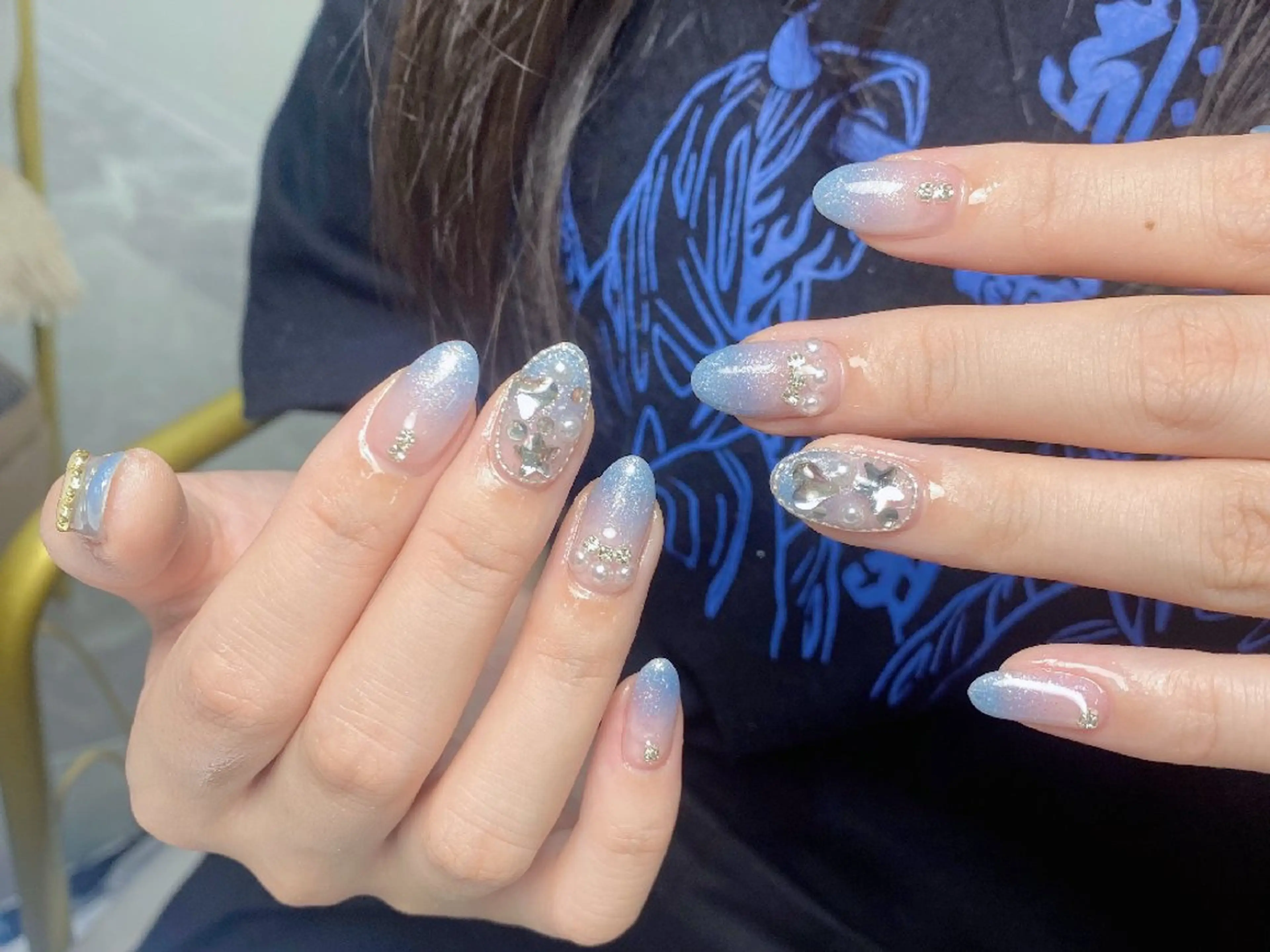 ネイル アートネイル フラワーネイル フットネイル ジェルネイル ガーリー ハンドネイル UM Nail Salonのネイルデザイン