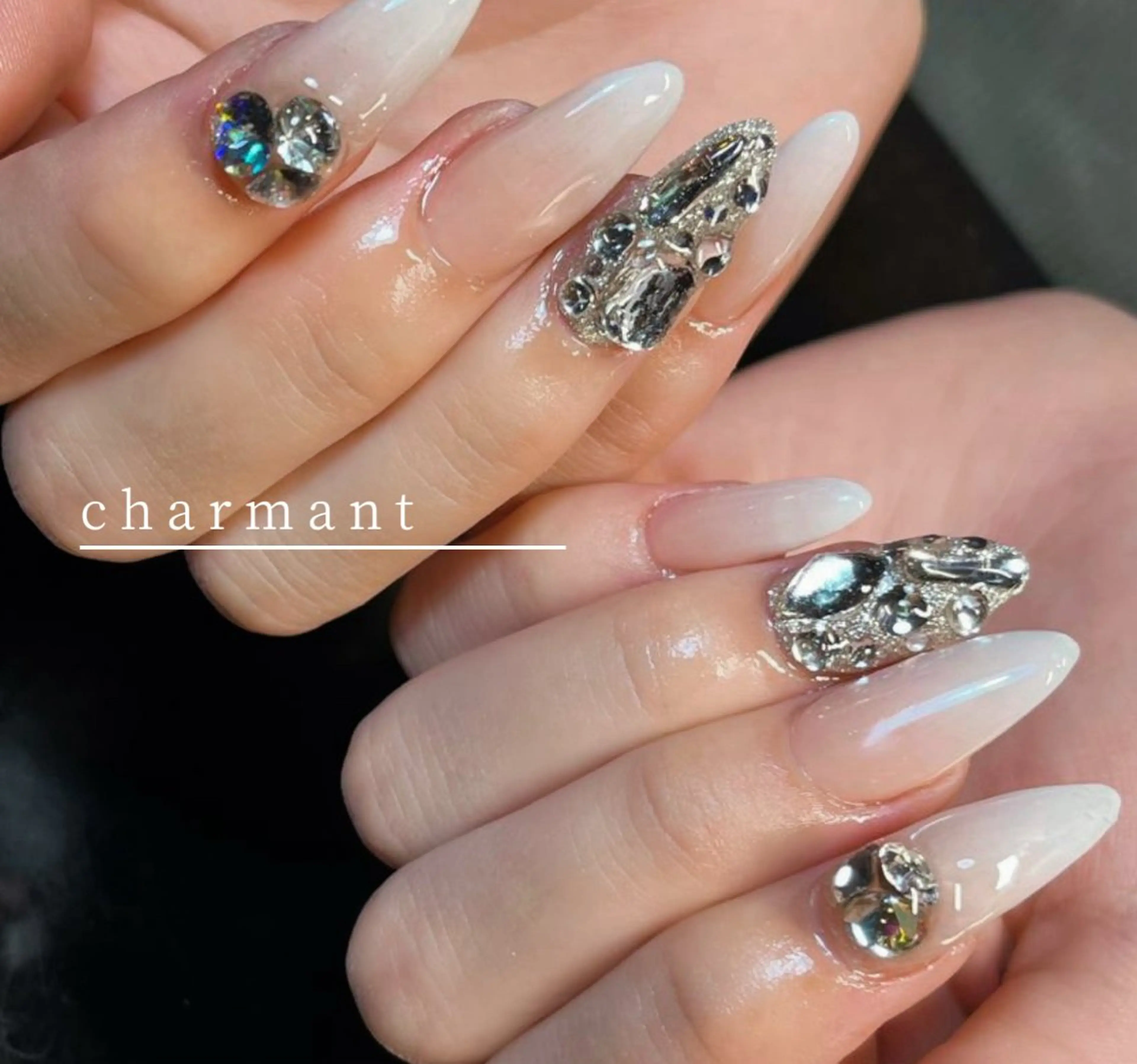 ネイル ハンドネイル charmant momokaのネイルデザイン
