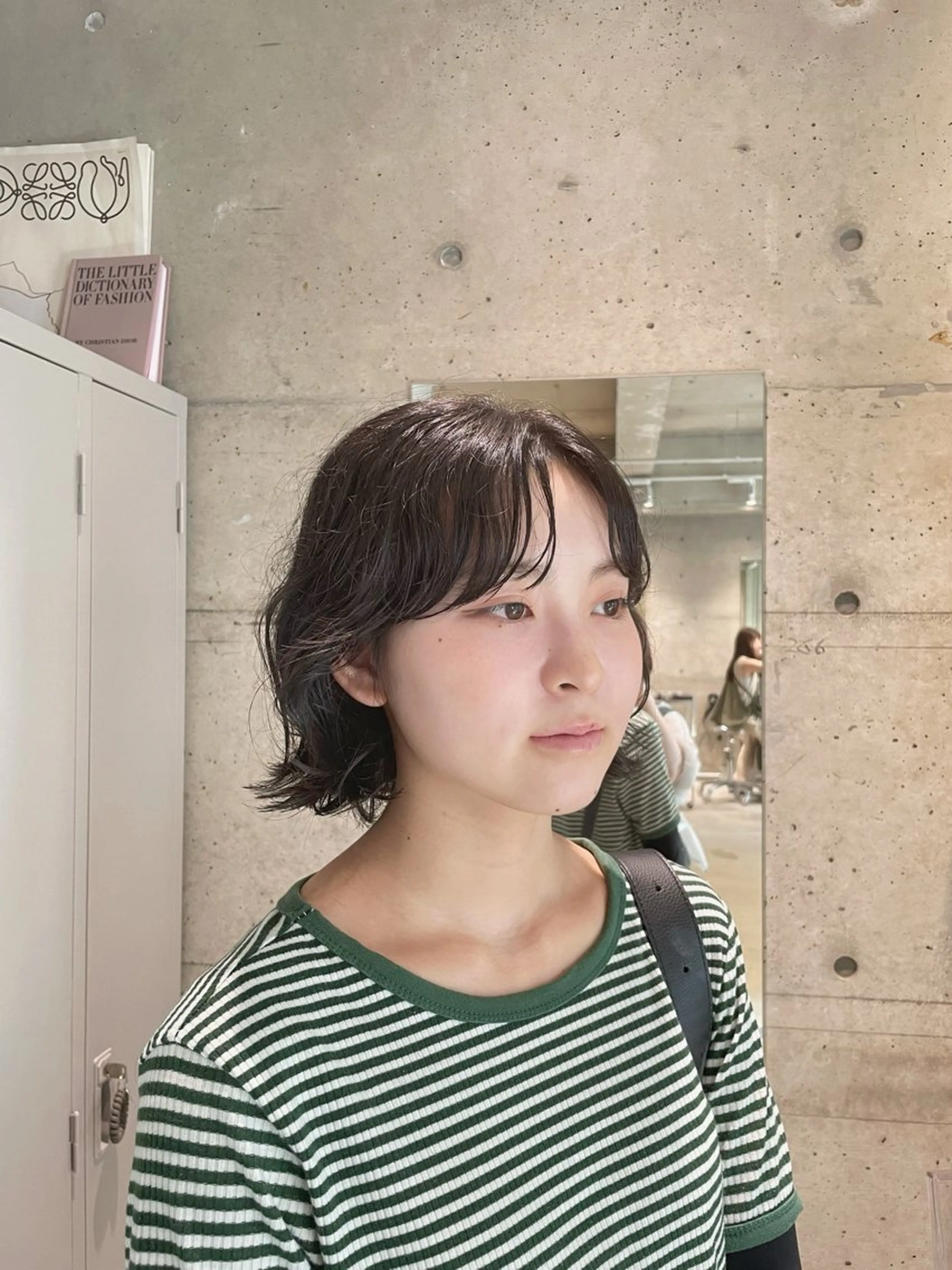 ミディアム パーマ IDEN AND TITY所属・ショートモデル募集 yukakoのヘアスタイル