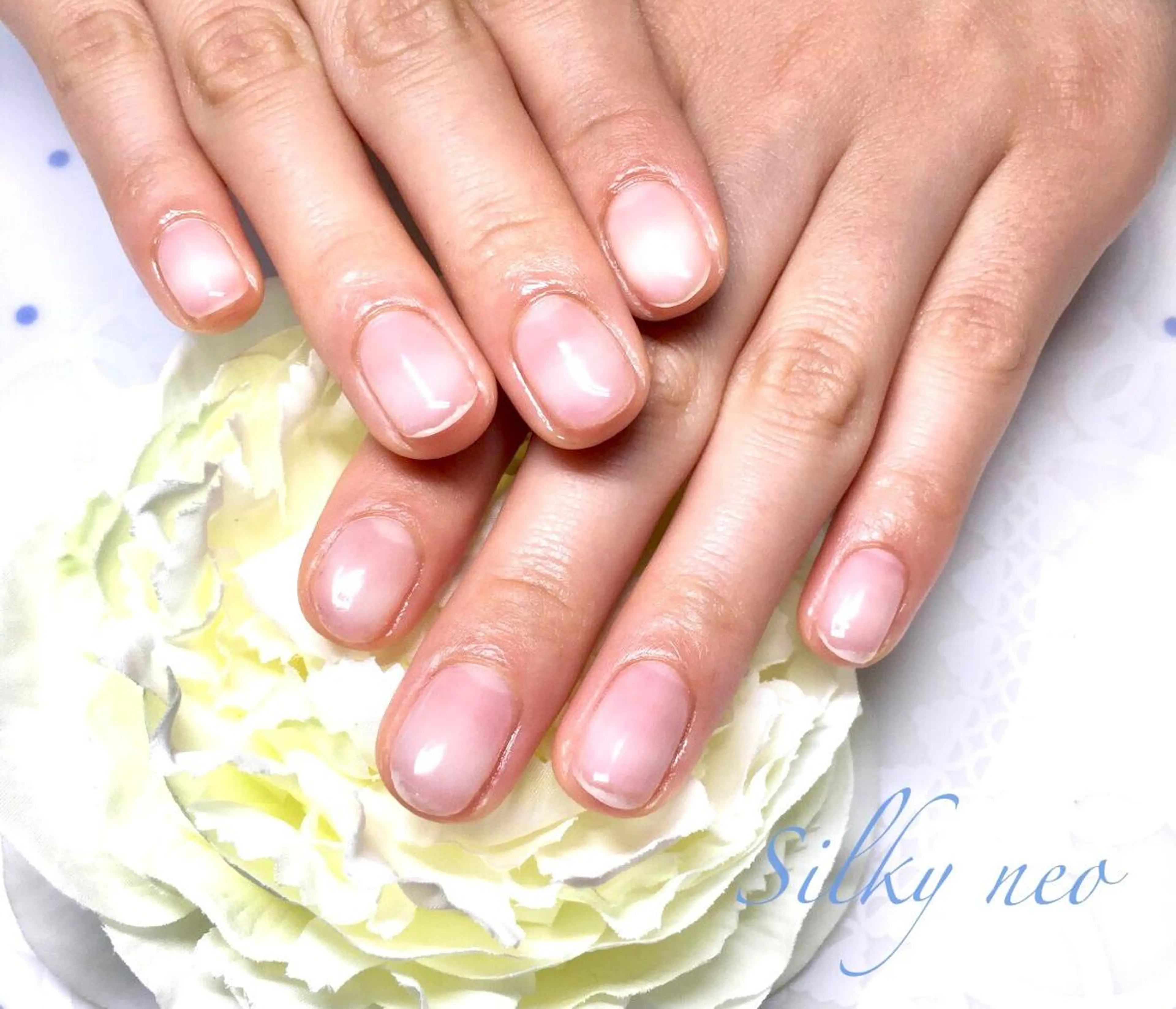 ネイル クリアネイル Silky_nail _soraのネイルデザイン