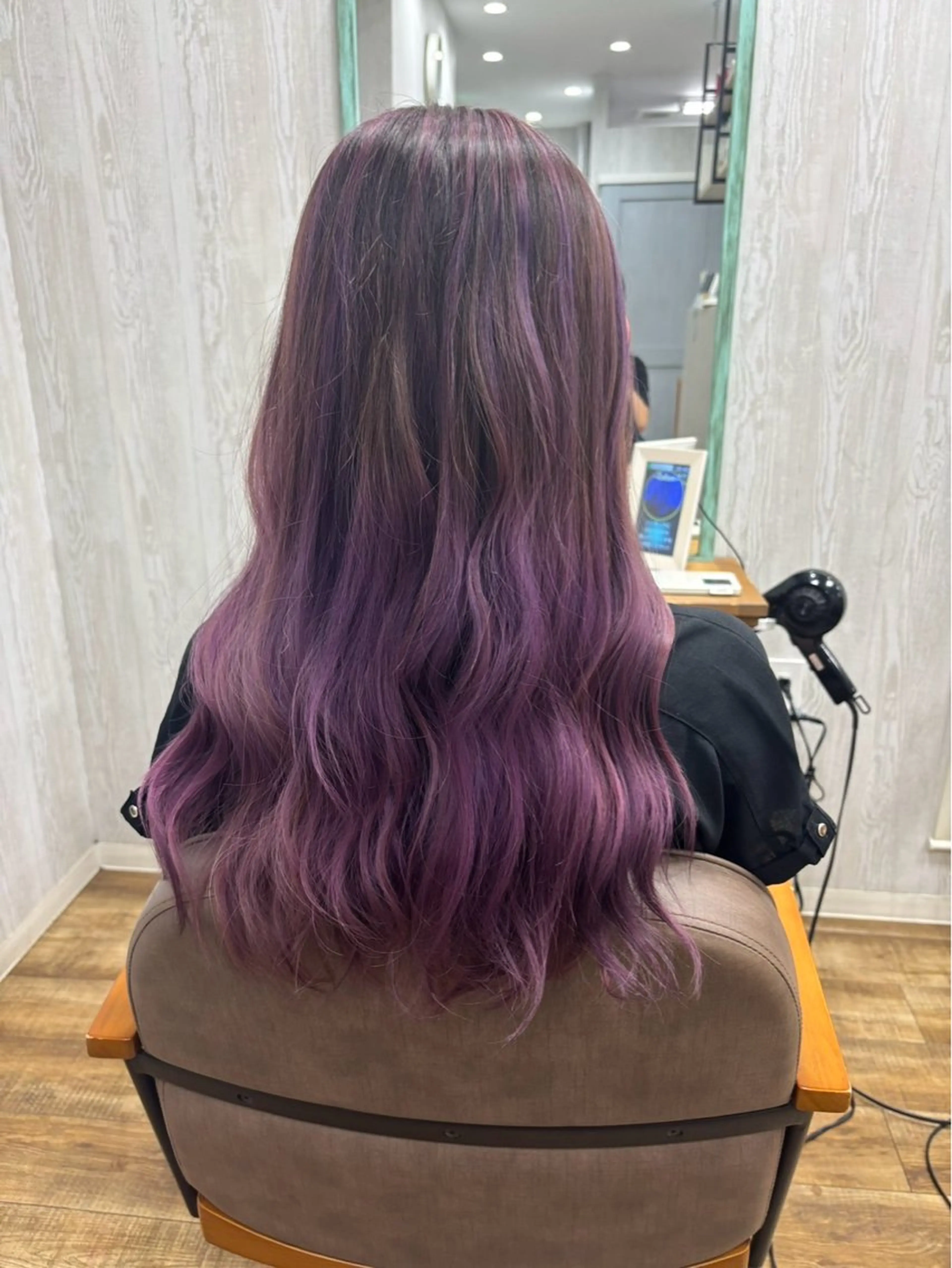 ヘアカラーの写真