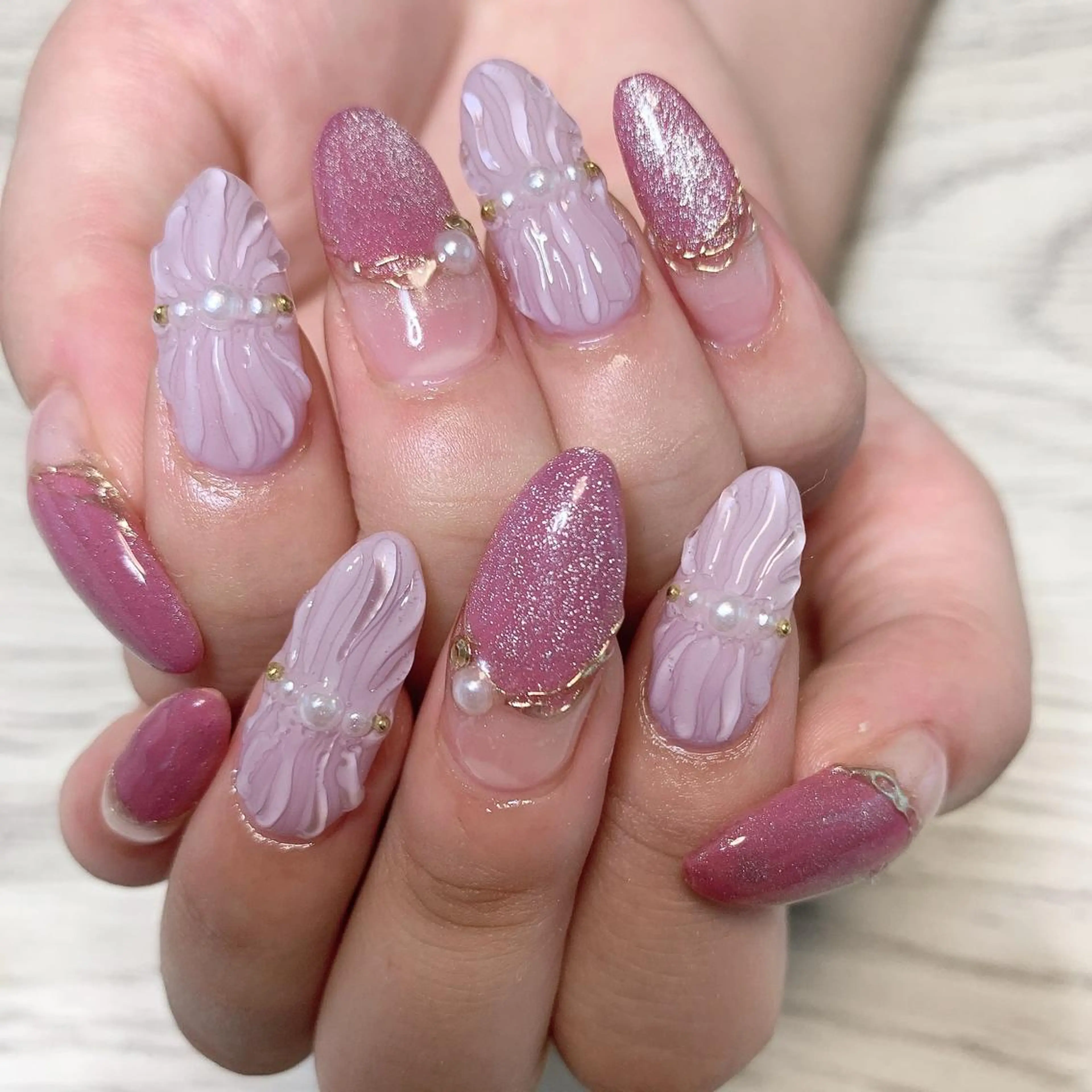 ネイル ハンドネイル フットネイル Adite nailのネイルデザイン
