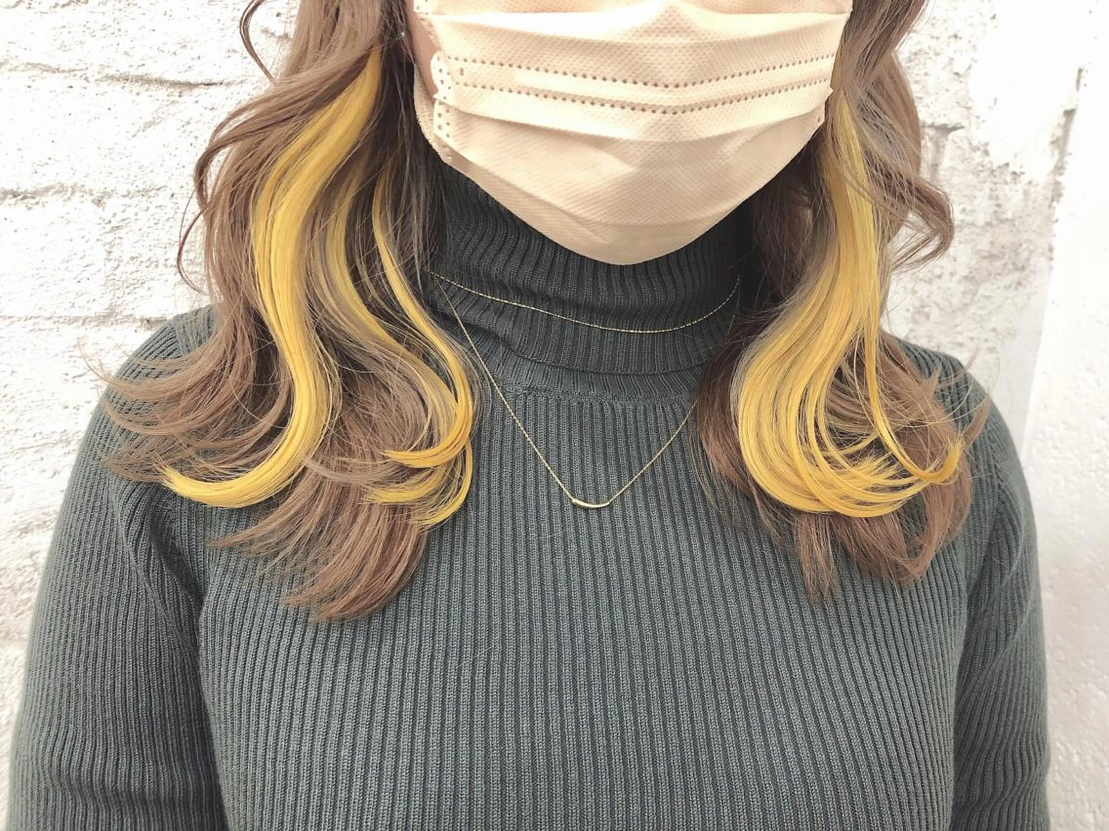 ミディアム カラー エクステ 🦋エクステインナー カラーYūka🦋のヘアスタイル
