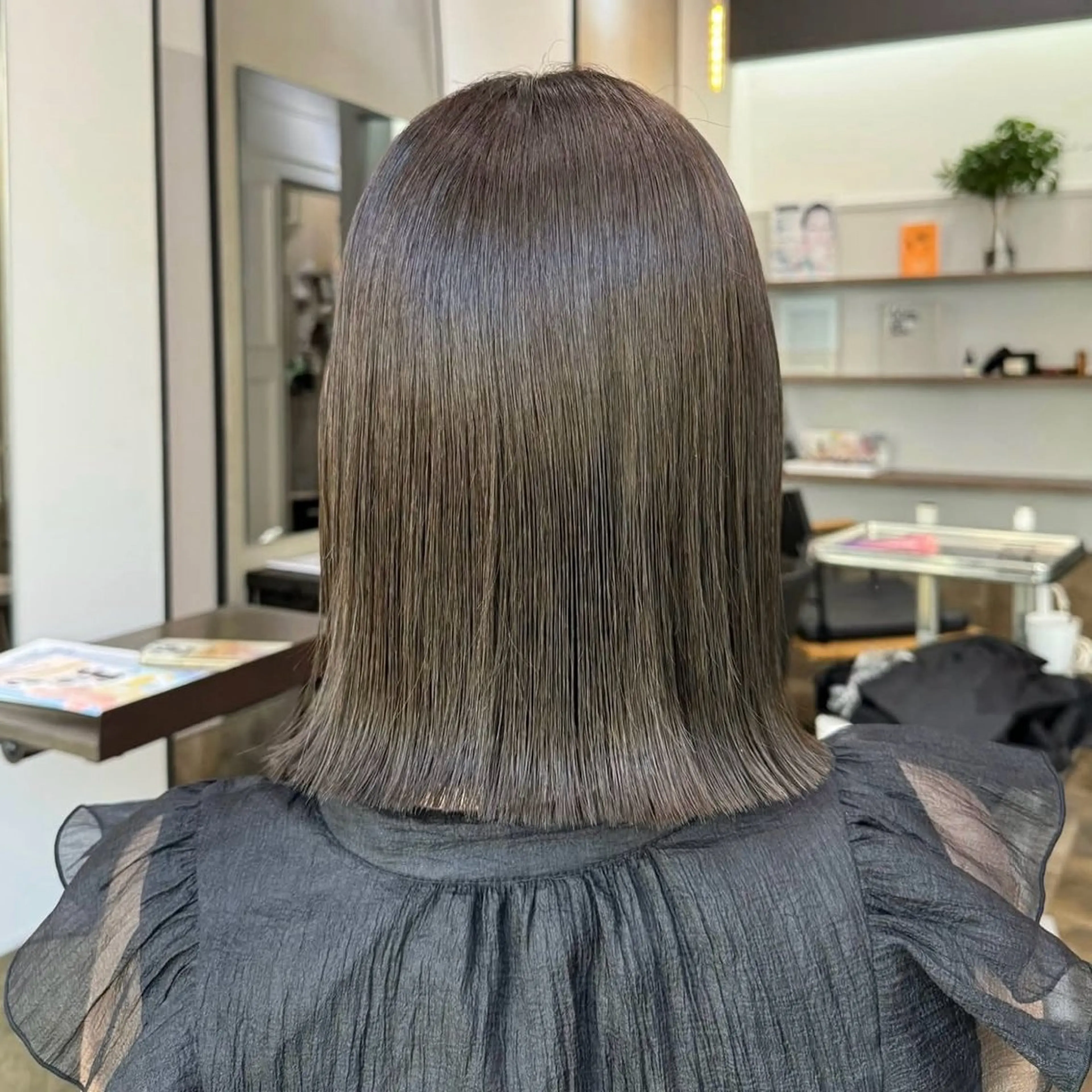 ミディアム カラー ヘアカラー Daisy🎀福岡 美容師🎀AYURIのヘアスタイル