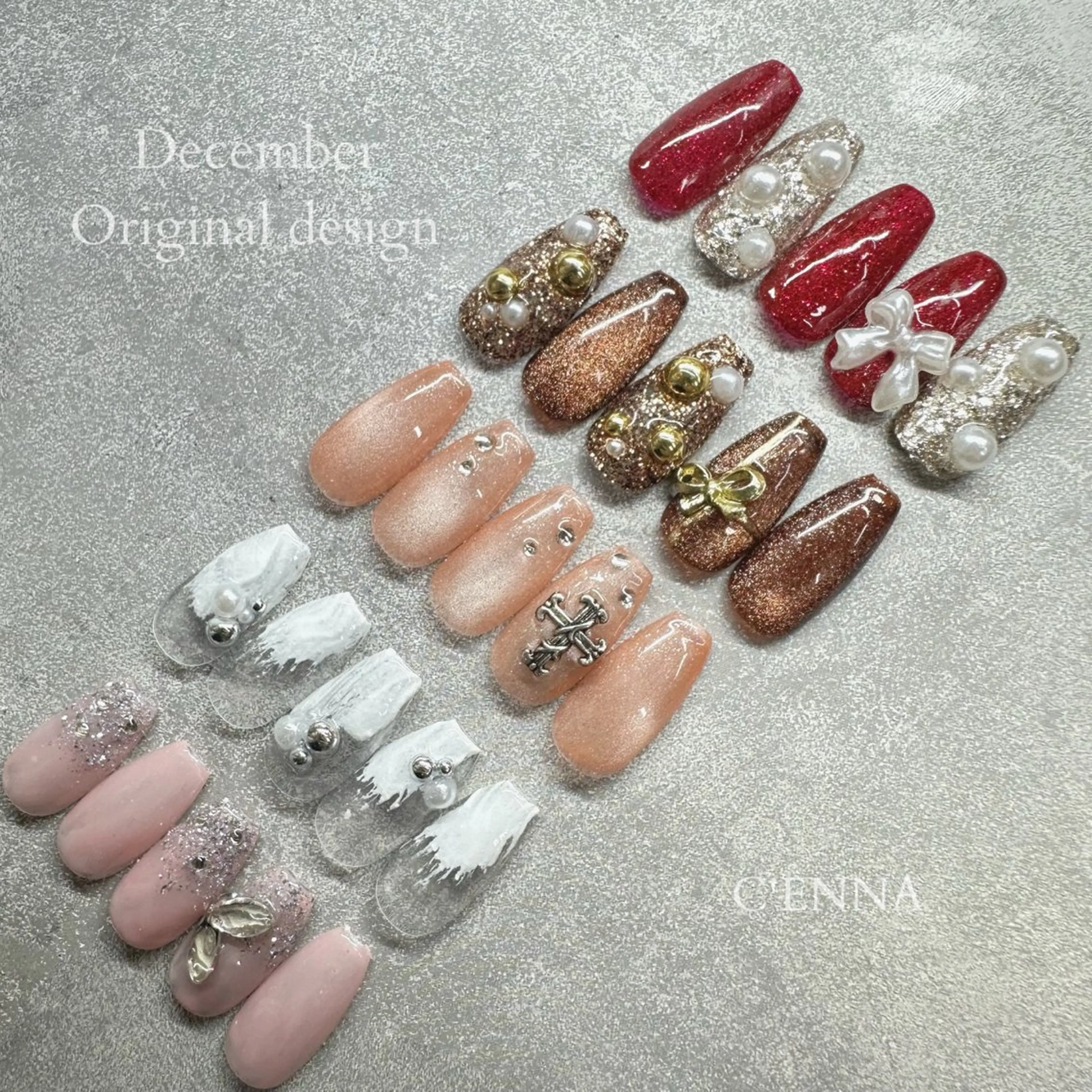ネイル ハンドネイル CENNA RIRIKAのネイルデザイン