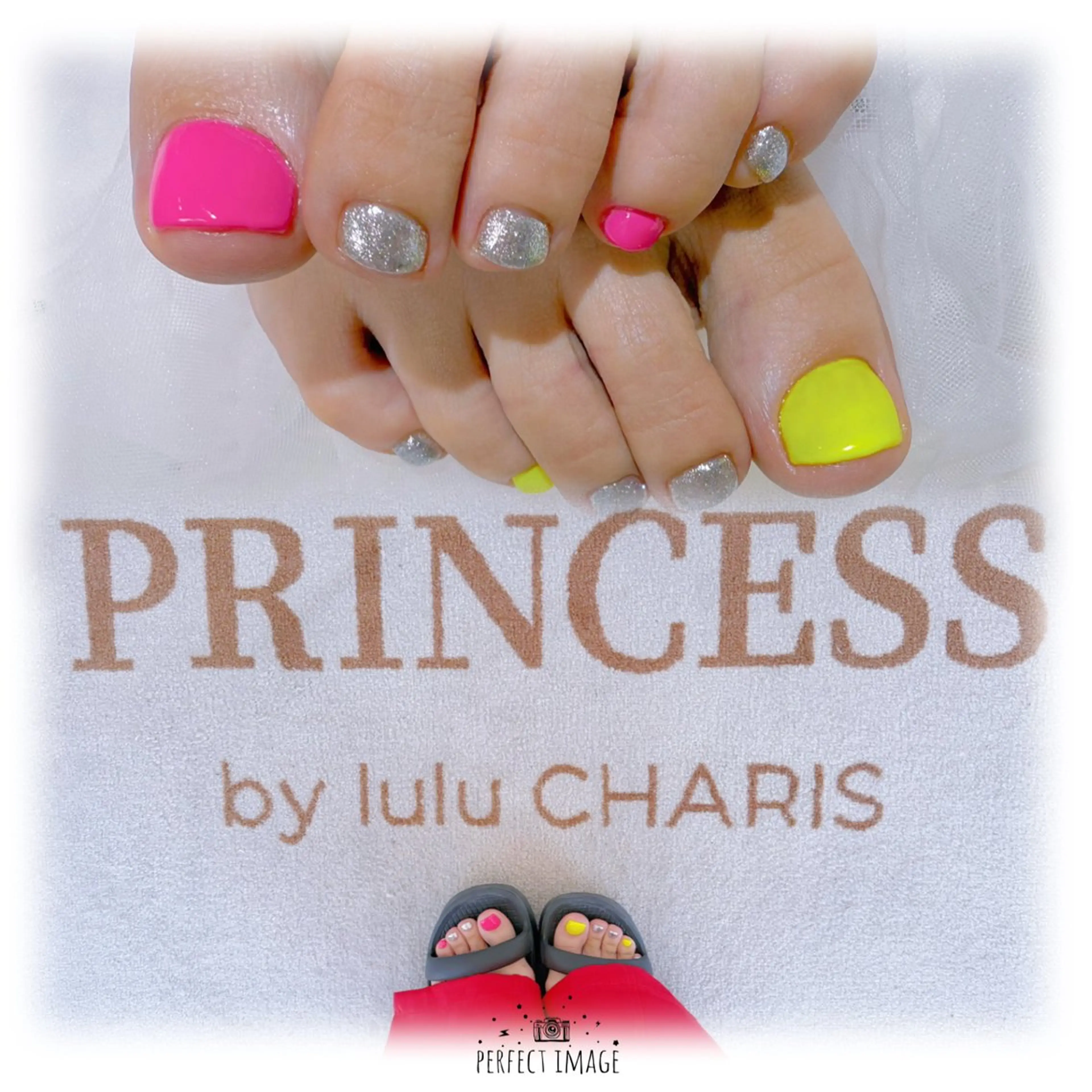 ネイル 持ち込み PRINCESS by lulu CHARIS所属・Le Lien nail💎chieのネイルデザイン