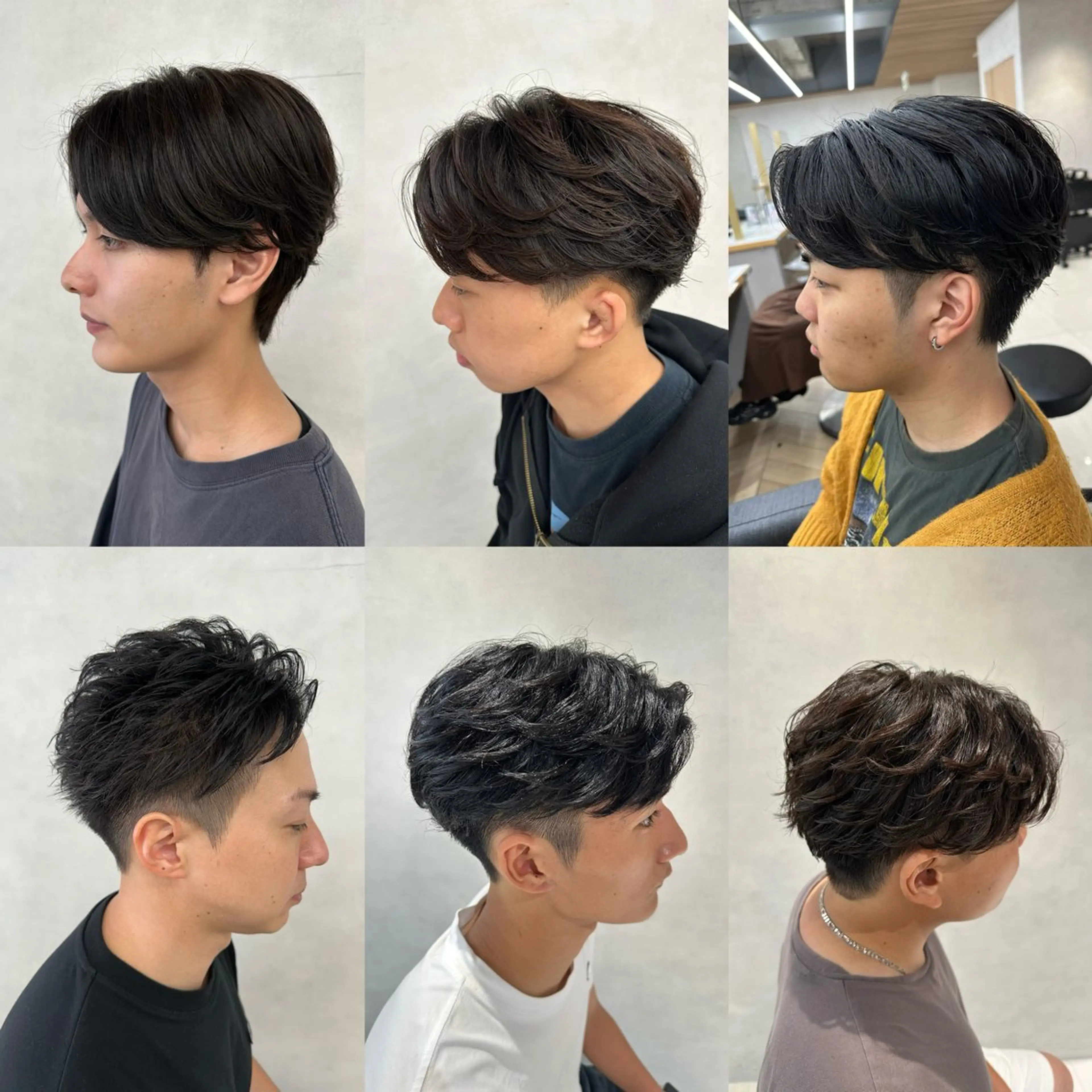 ショート パーマ メンズ フェザーパーマ メンズ韓国風 メンズパーマ 韓国風ヘア ニュアンスパーマ 💈メンズ特化 美容師サキ💈のヘアスタイル
