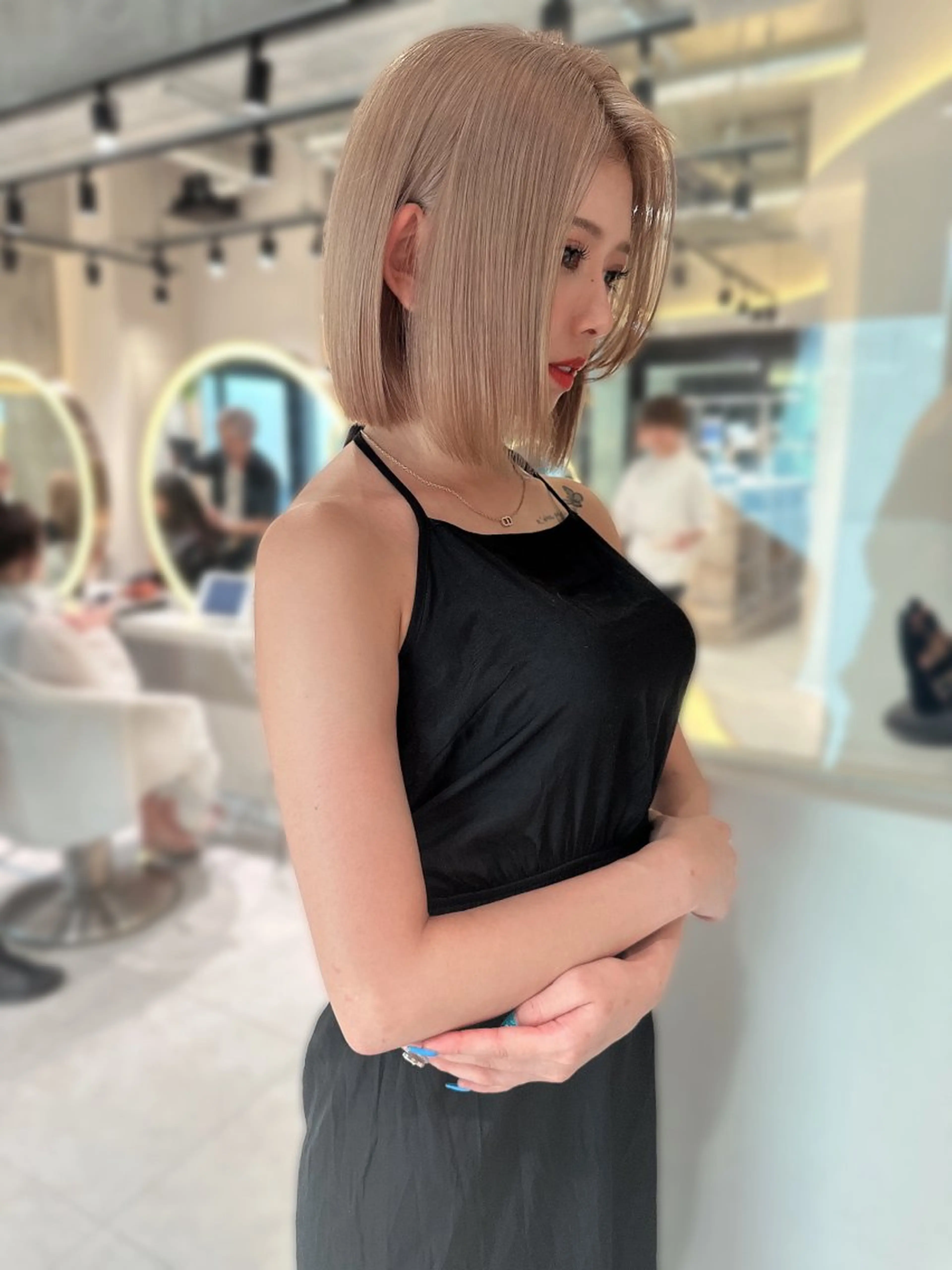 ミディアム Aster by One Bloom所属・Aster れおん💡⠜のヘアスタイル