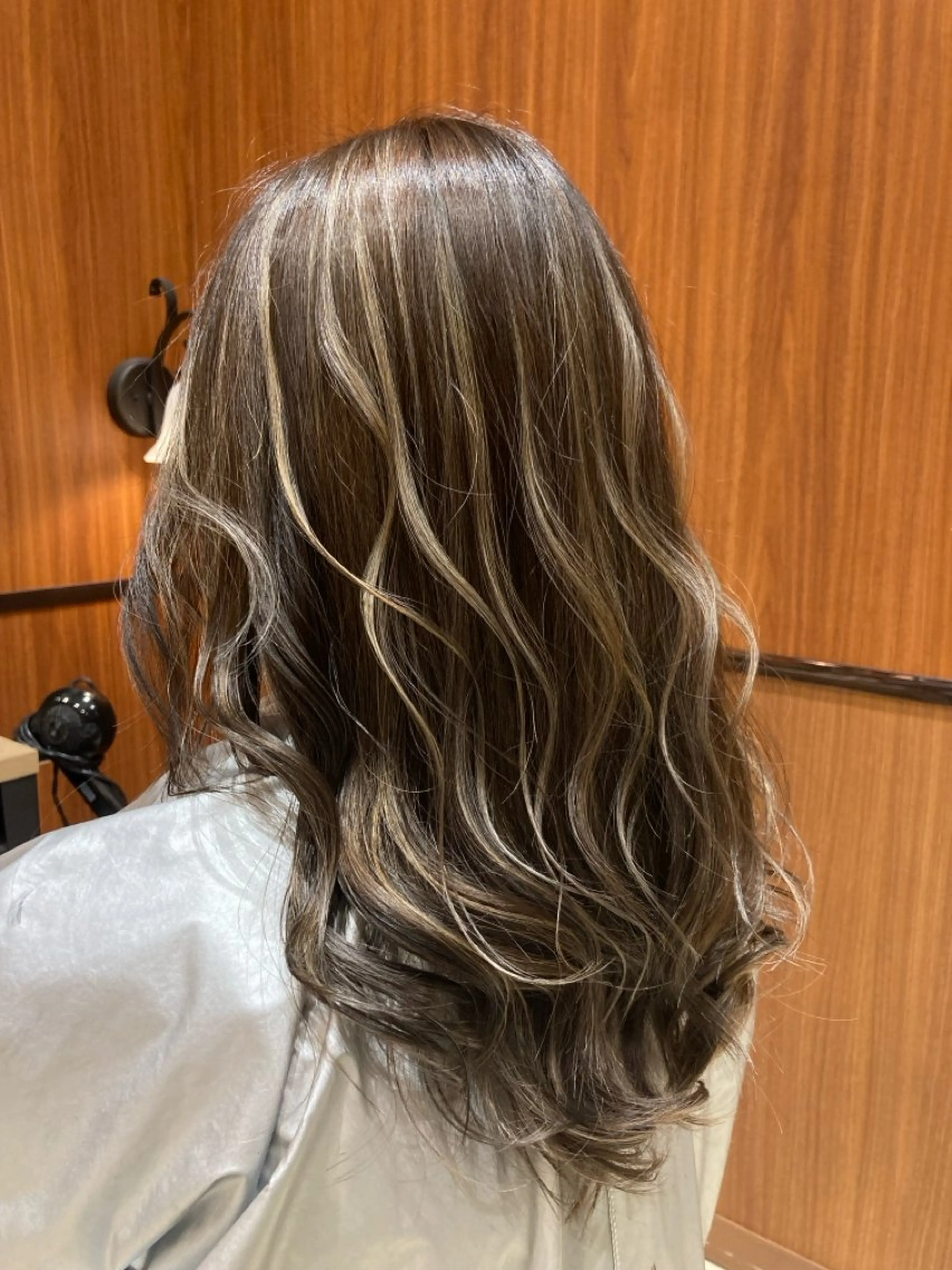 ロング カラー 北原 靖仁のヘアスタイル