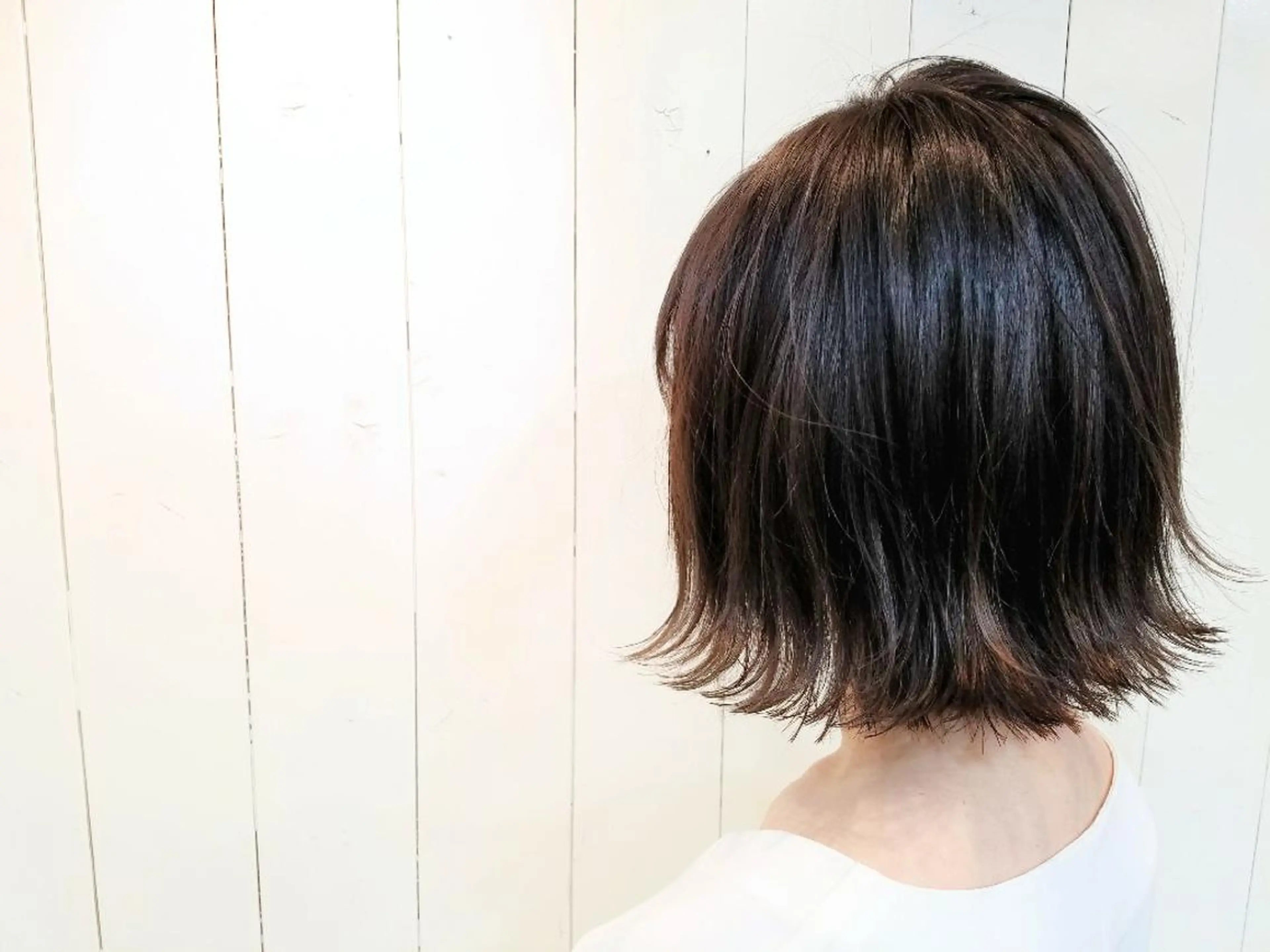 ショート ボブ 外ハネヘア ウルフ、ボブ美容師 今井のヘアスタイル