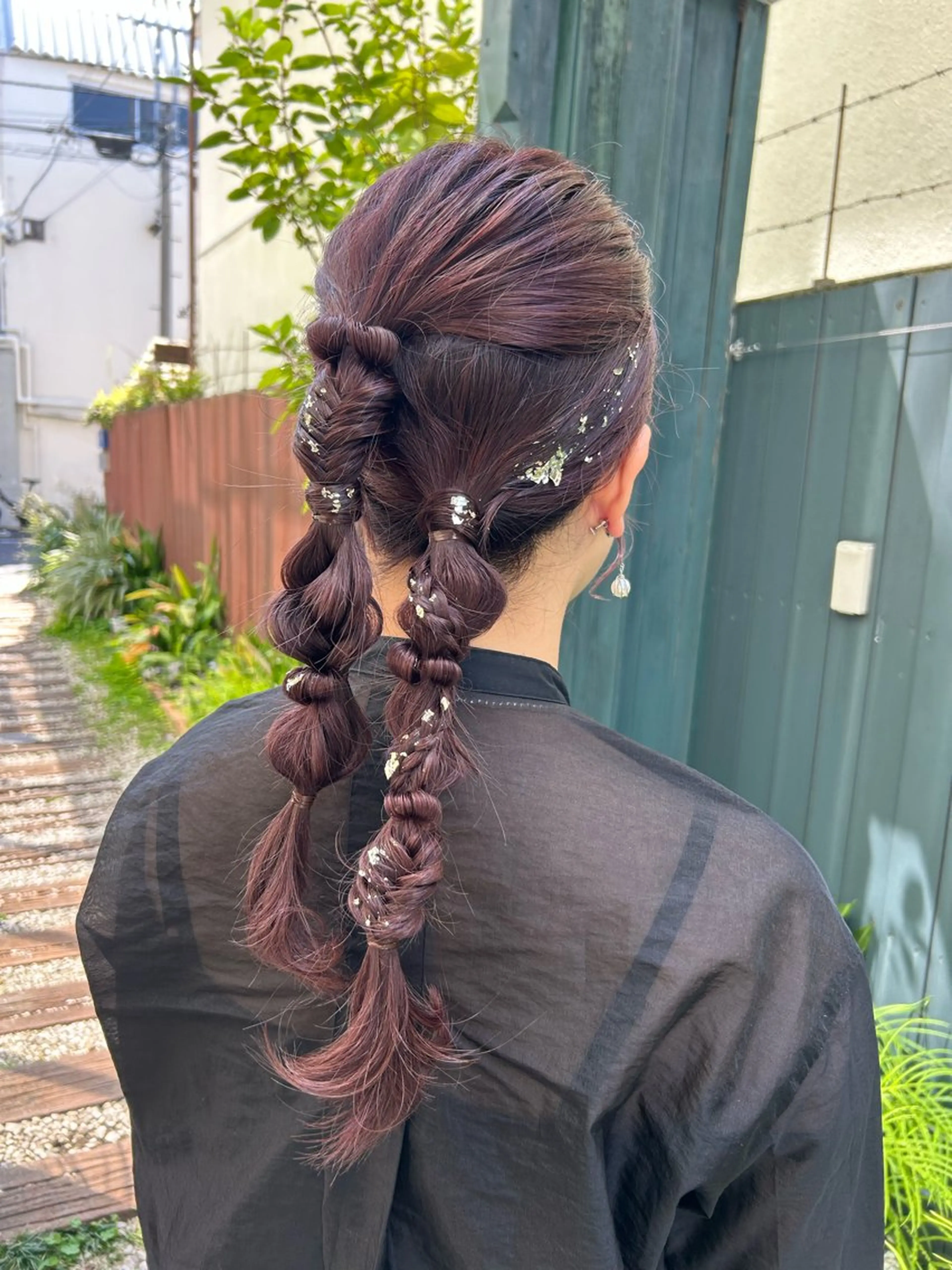 ロング カラー 藤田 侑花のヘアスタイル
