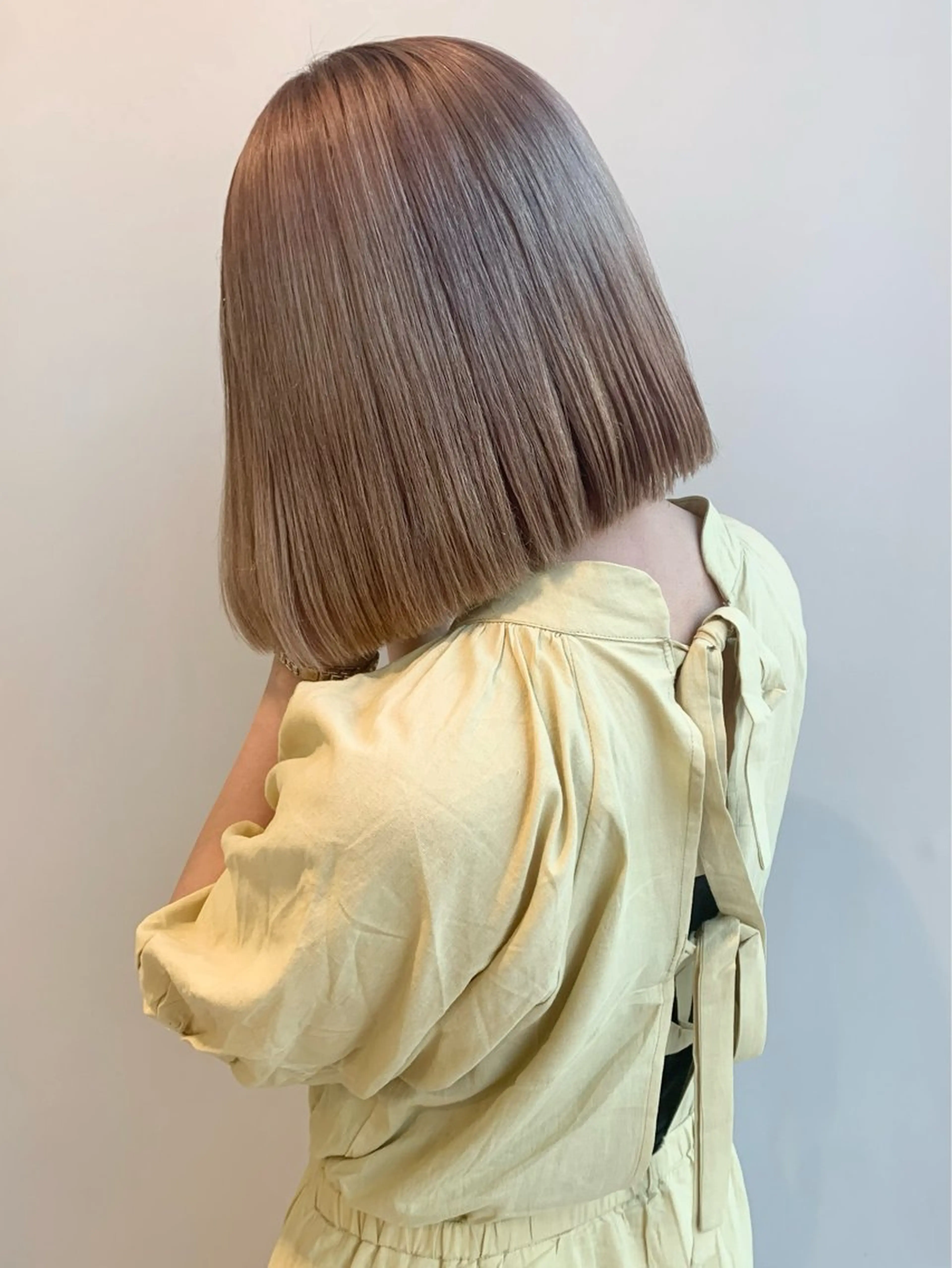 ミディアム カラー ヘアカラー トリートメント 似合わせ⌇お洒落 カット⌇平野あみのヘアスタイル
