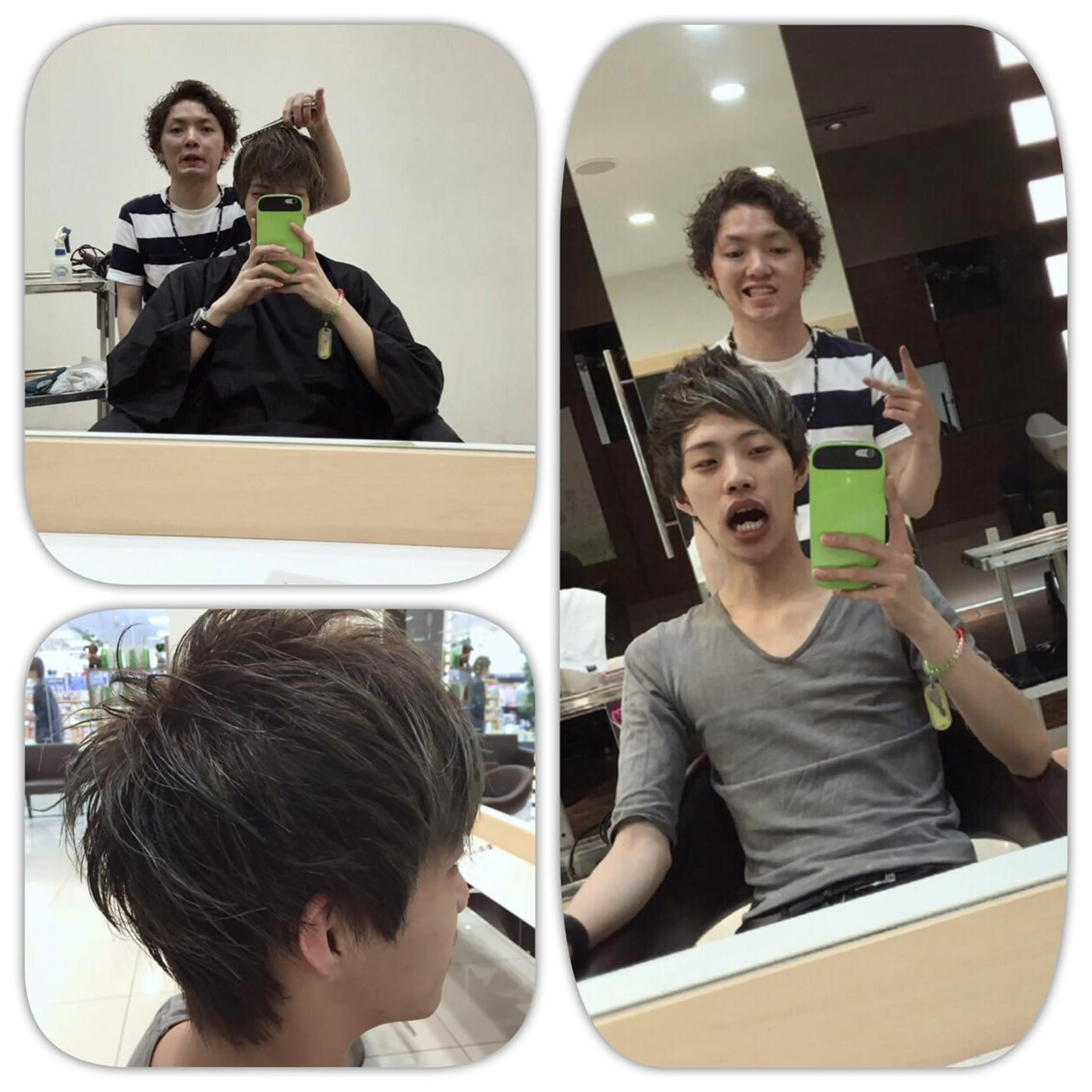 ショート ミディアム セミロング ロング カラー パーマ メンズ ブルーカラー ブルージュ イルミナカラー 中村 卓也のヘアスタイル