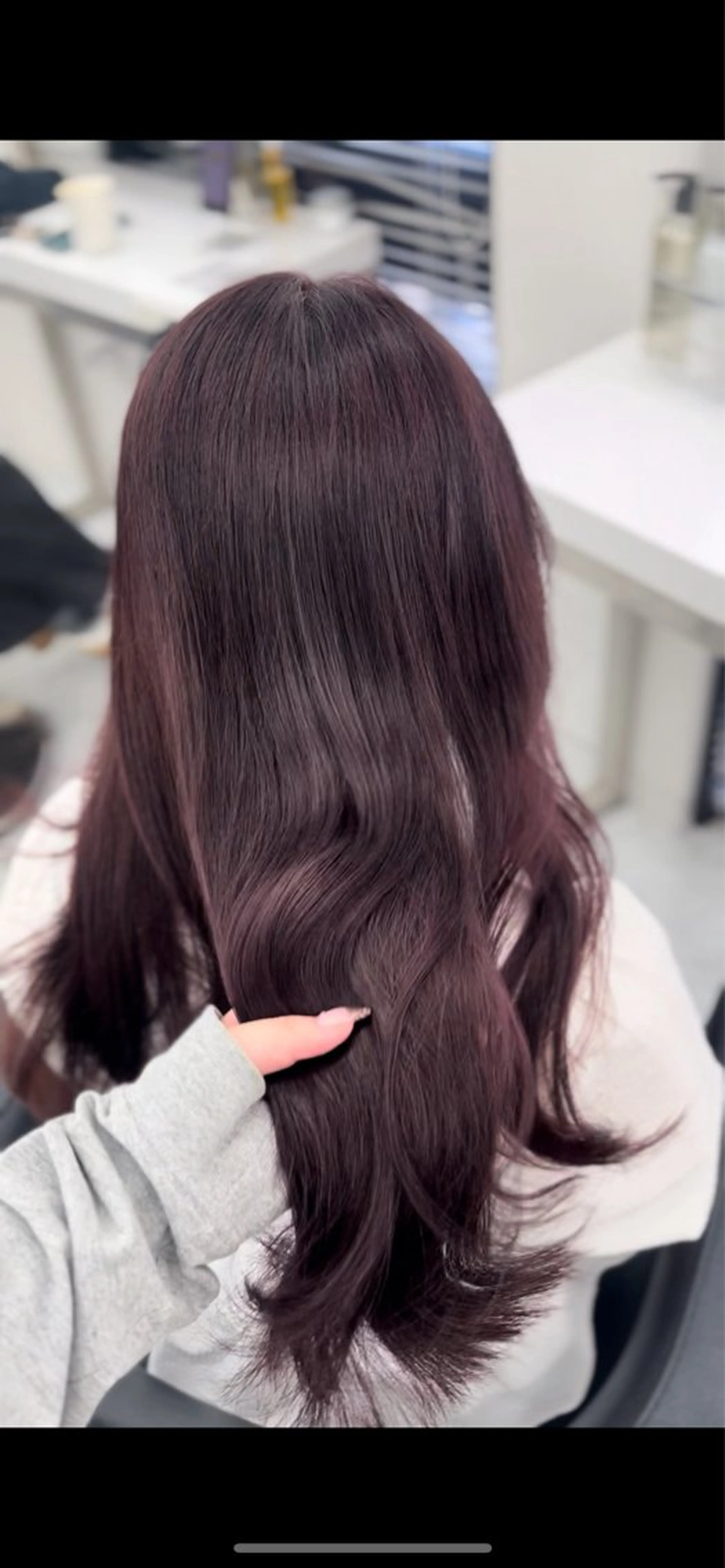 セミロング ヘアカラー ♡ナチュラルガーリー ♡ベージュ♡RINAのヘアスタイル