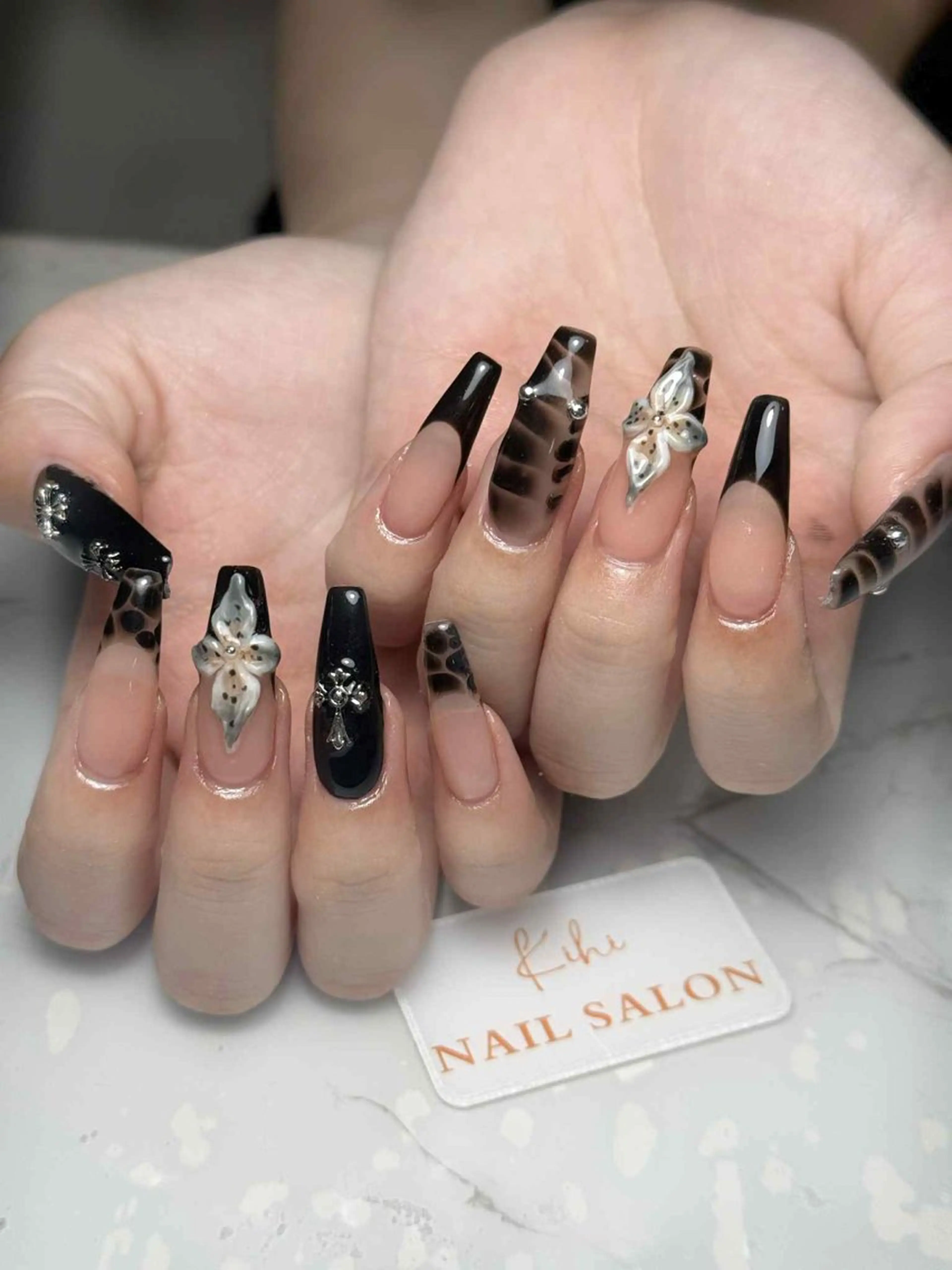 ネイル アートネイル フレンチネイル ジェルネイル グラデーション 韓国ネイル ハンドネイル ハンドケア Nail Salon Kihi さくらのネイルデザイン