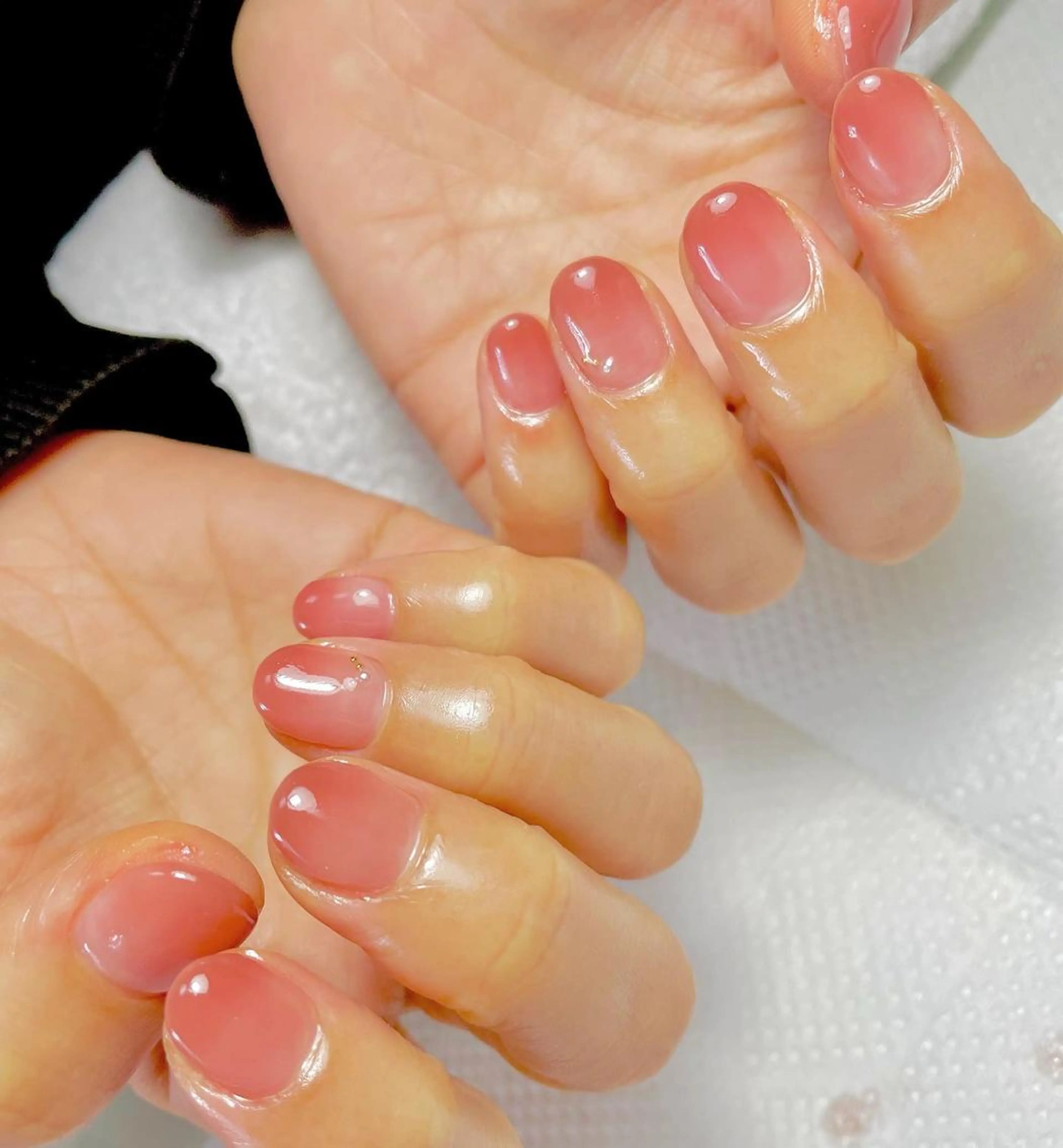 ネイル グラデーション 加瀬 アンジェリーのネイルデザイン