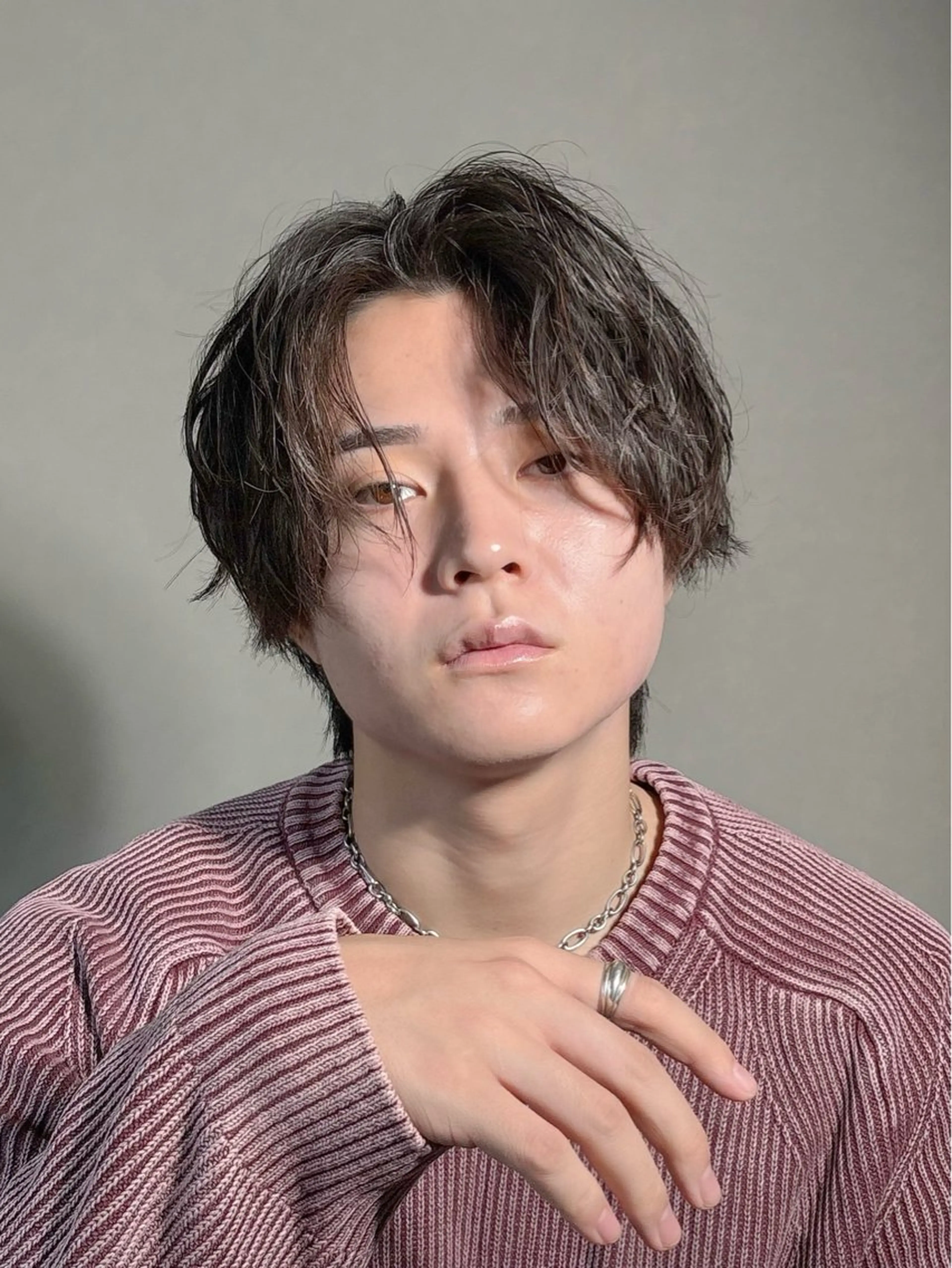 ショート カラー パーマ メンズ カット パーマ 🎧シャドウパーマ/ SOUMA🎧のヘアスタイル