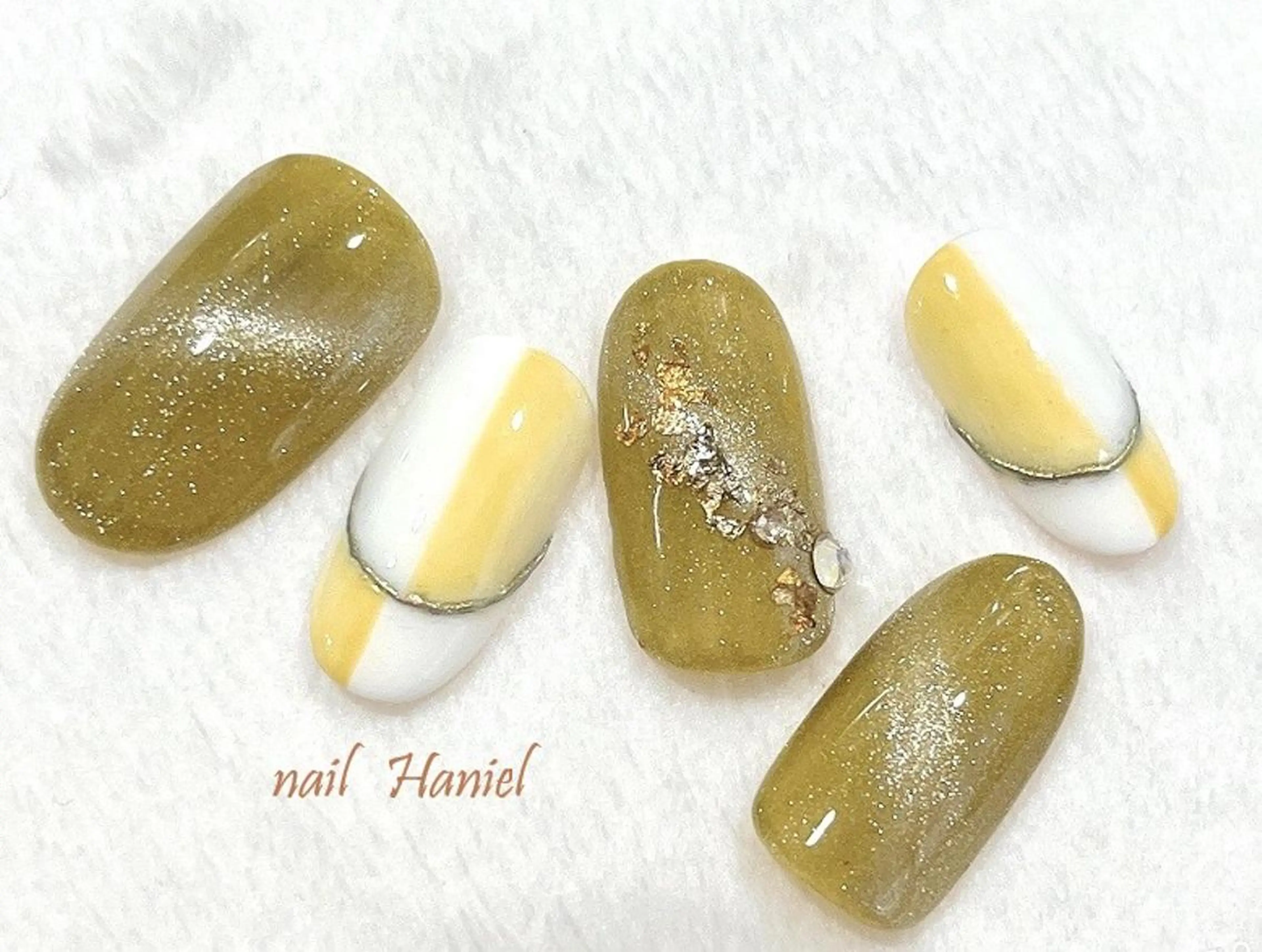 ネイル マツエク・マツパ nail Haniel所属・半蔵門サロンハニエル 魅神 ちよのネイルデザイン