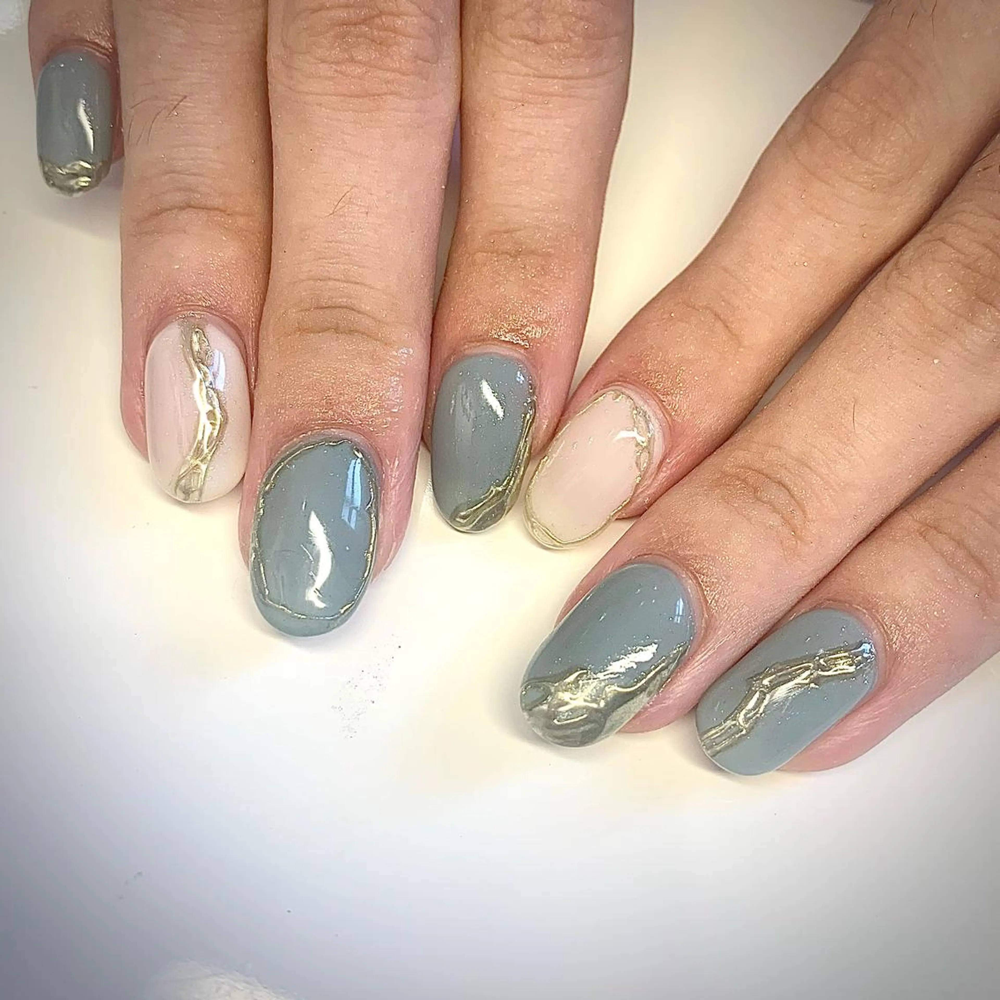 ネイル ハンドネイル キャッツアイ西荻窪店 yasuoのネイルデザイン