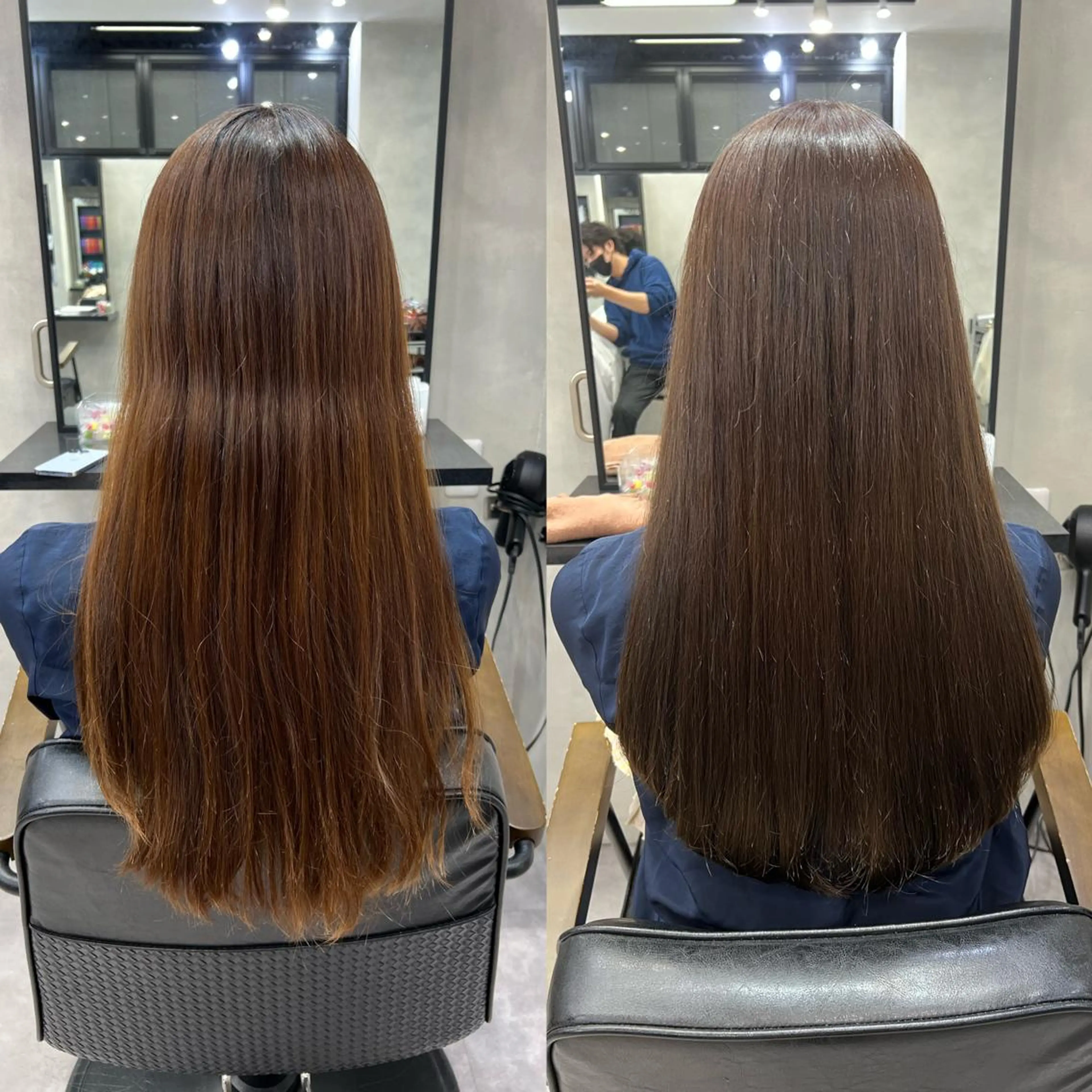 ロング カラー ヘアアレンジ シールエクステ アディクシーカラー アッシュ バレイヤージュ ベージュカラー カット ヘアカラー トリートメント ar+ ❤︎ maiのヘアスタイル