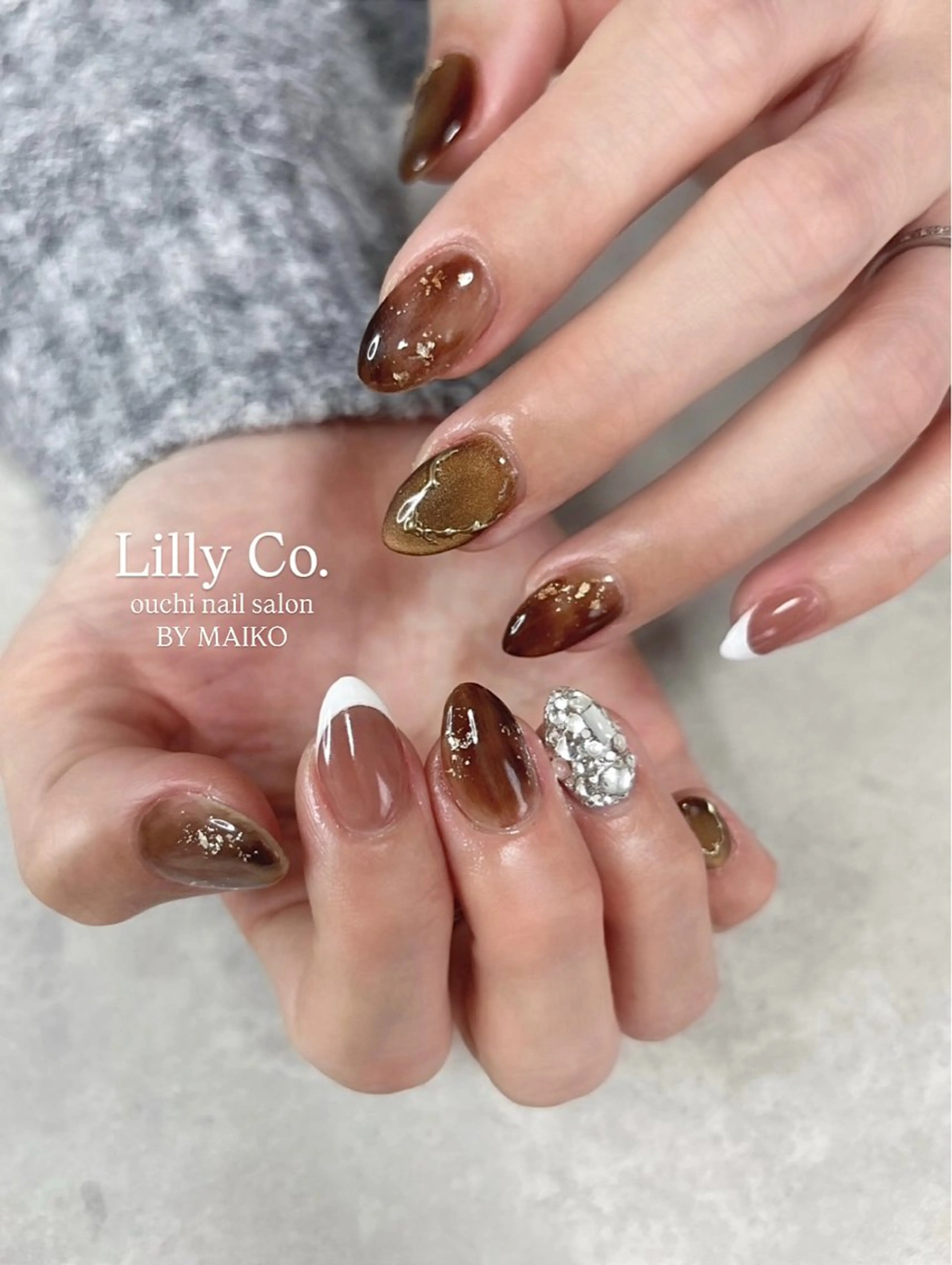 ネイル ハンドネイル ハンドケア Lilly Co.のネイルデザイン