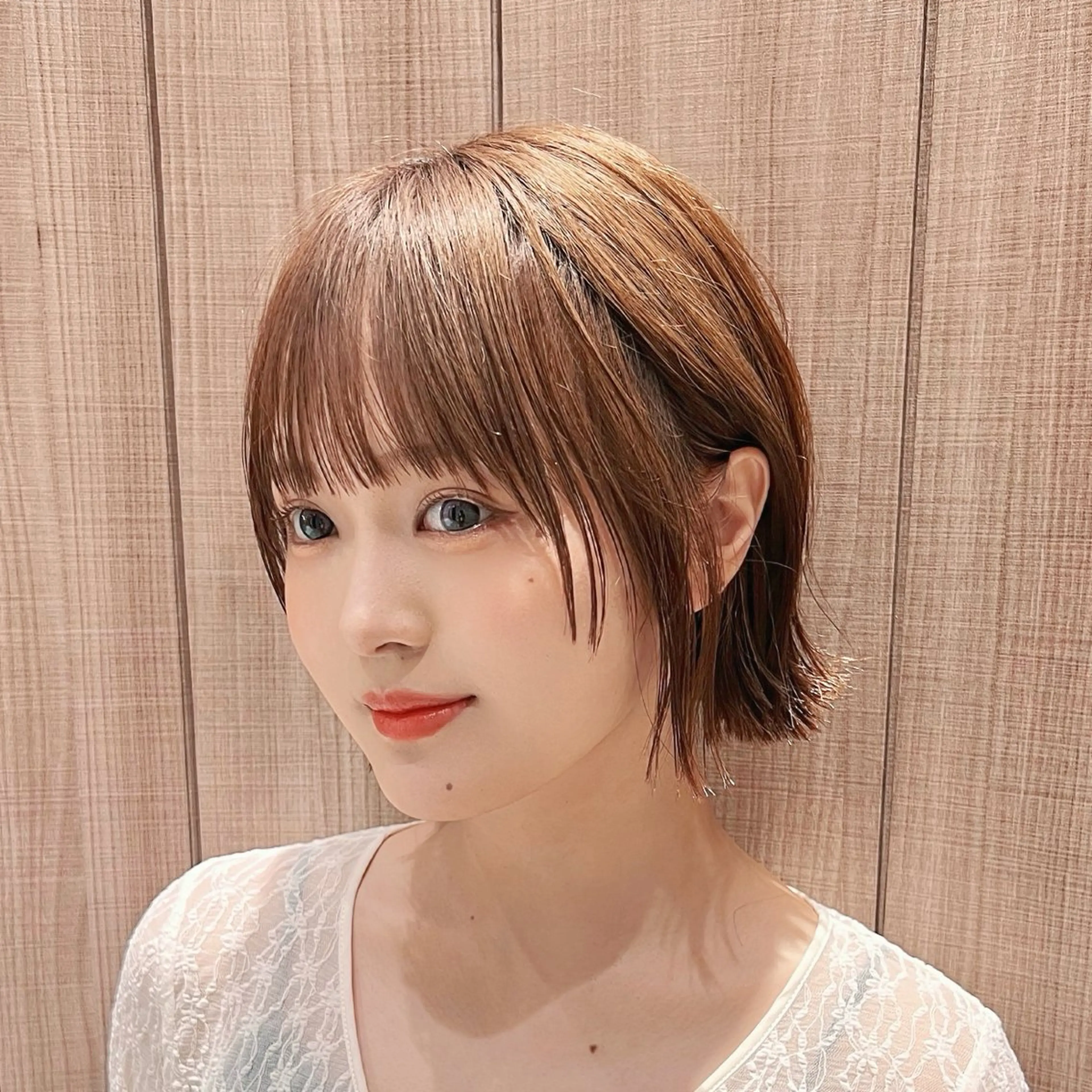 【✅ご新規様限定クーポン】メンテナンスカット➕透明感艶カラー🌈➕REZOノンジアミンシステムトリートメント🫧の写真