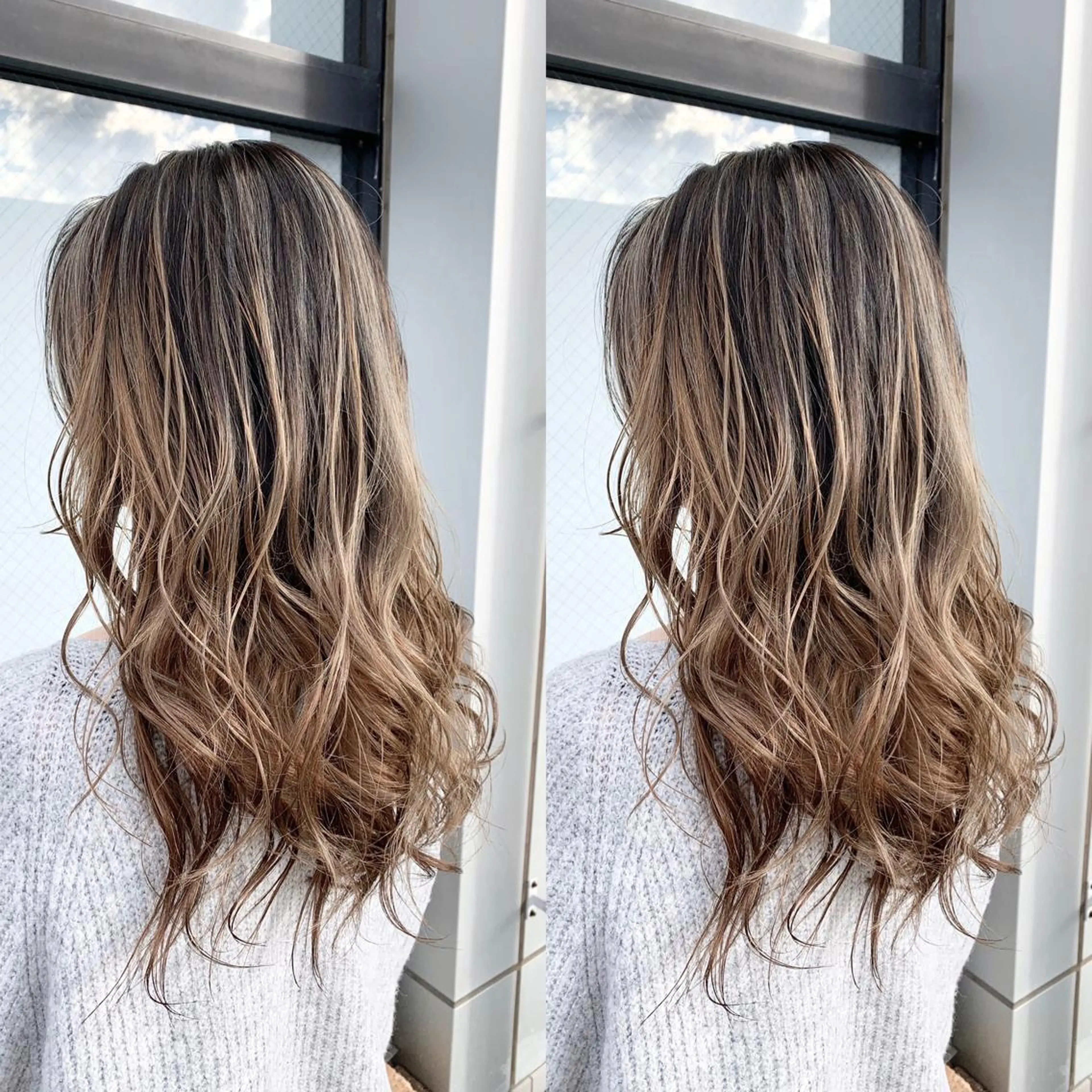 カラー バレイヤージュ ベージュカラー ヘアカラー 水戸/ブリーチカラー ♠️♠️會澤遼真のヘアスタイル