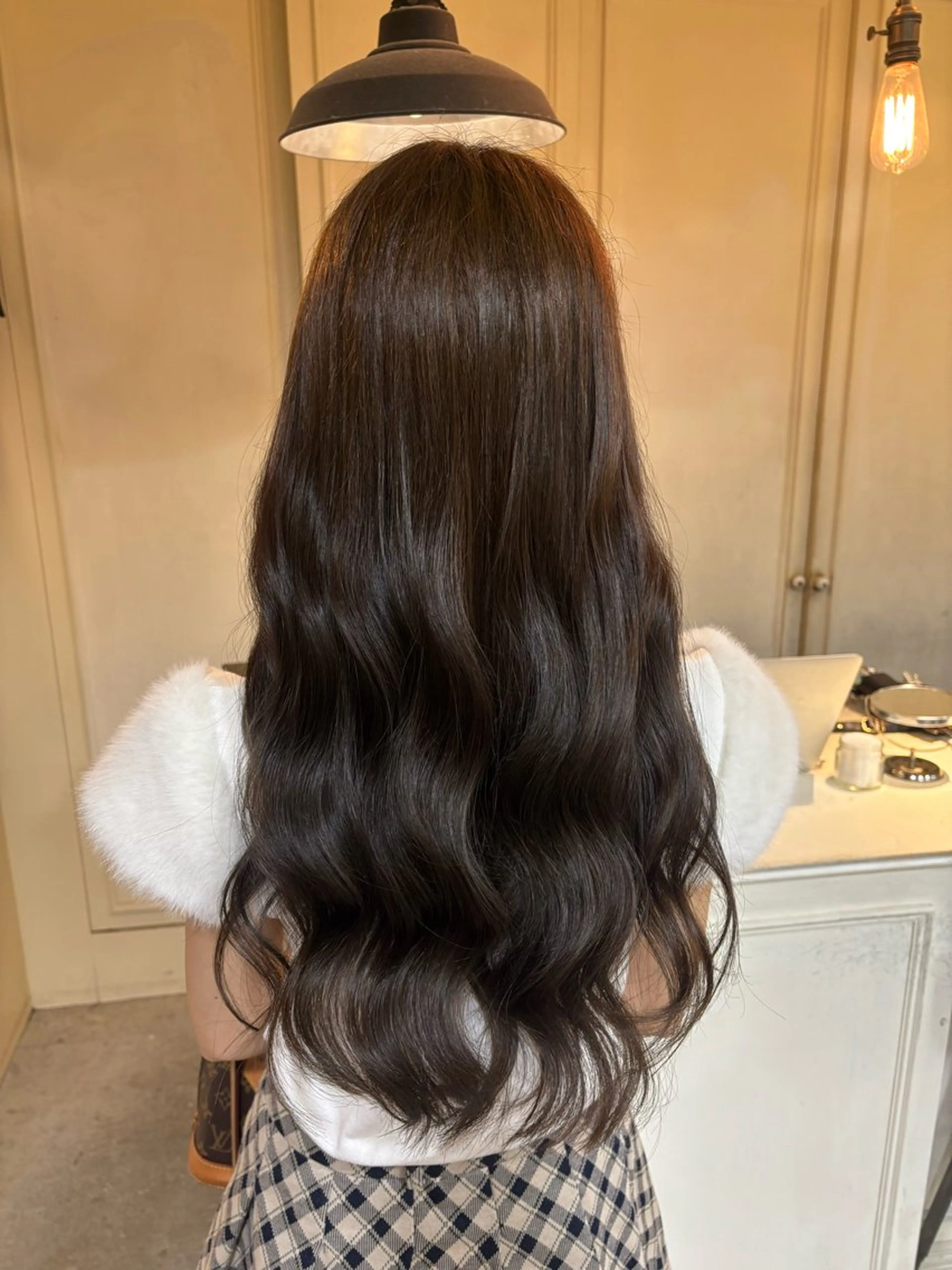 ロング ヘアカラー みゆ 🫧のヘアスタイル