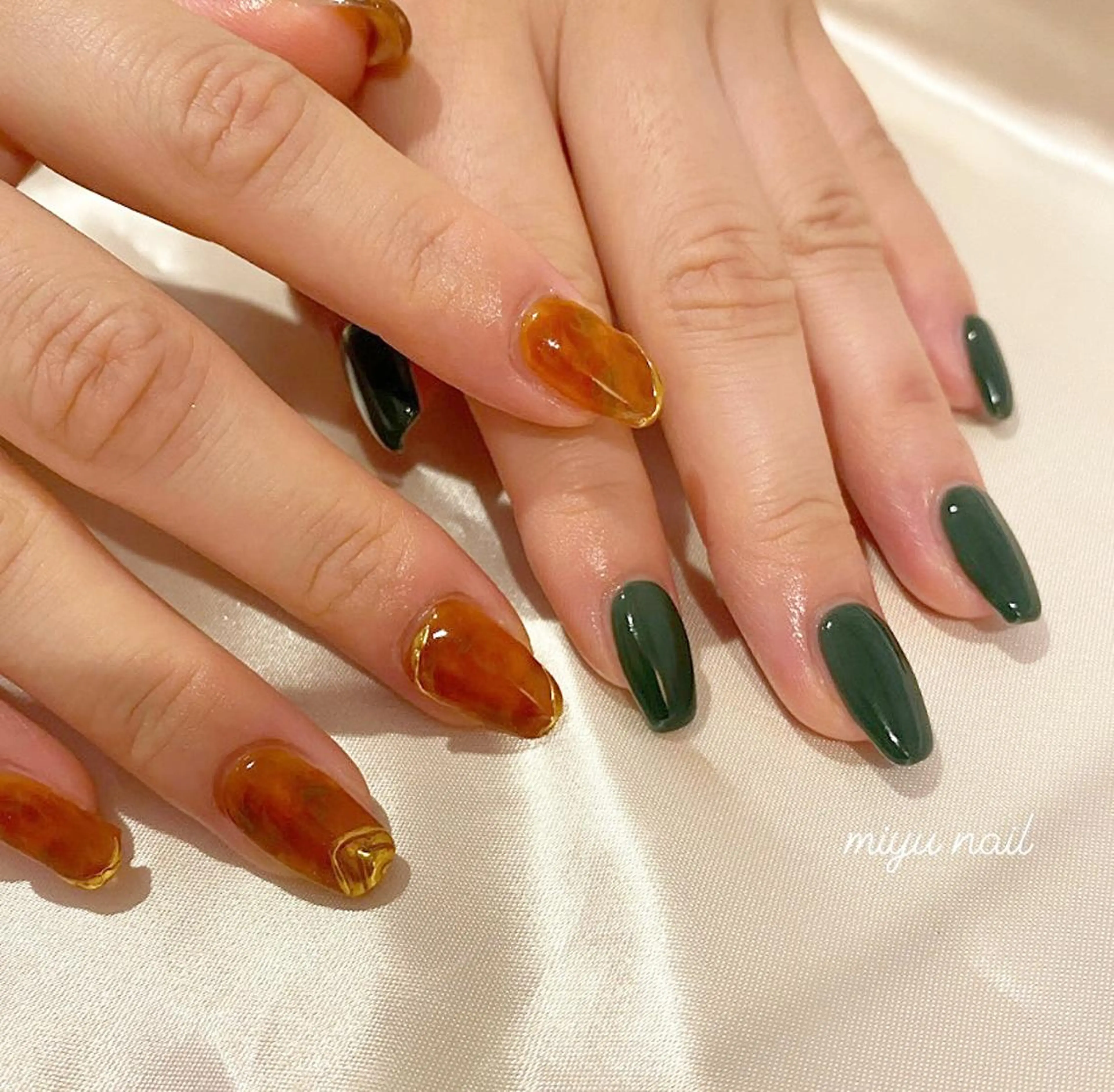 ネイル ハンドネイル oreo salon miyu 池袋のネイルデザイン