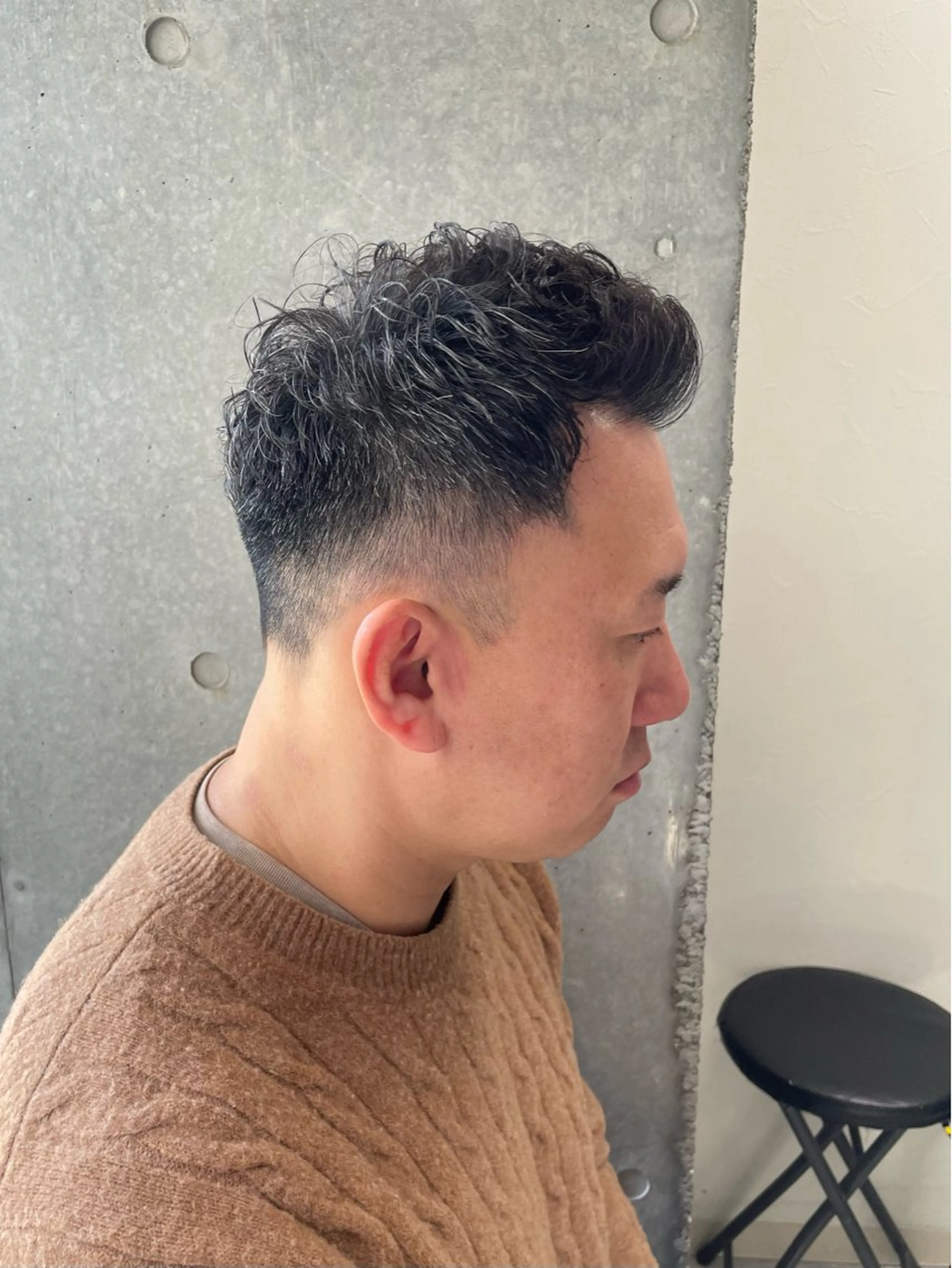 パーマ メンズ カット パーマ トリートメント ヘッドスパ ヘアセット メンズモテパーマ💙 fuwaのヘアスタイル