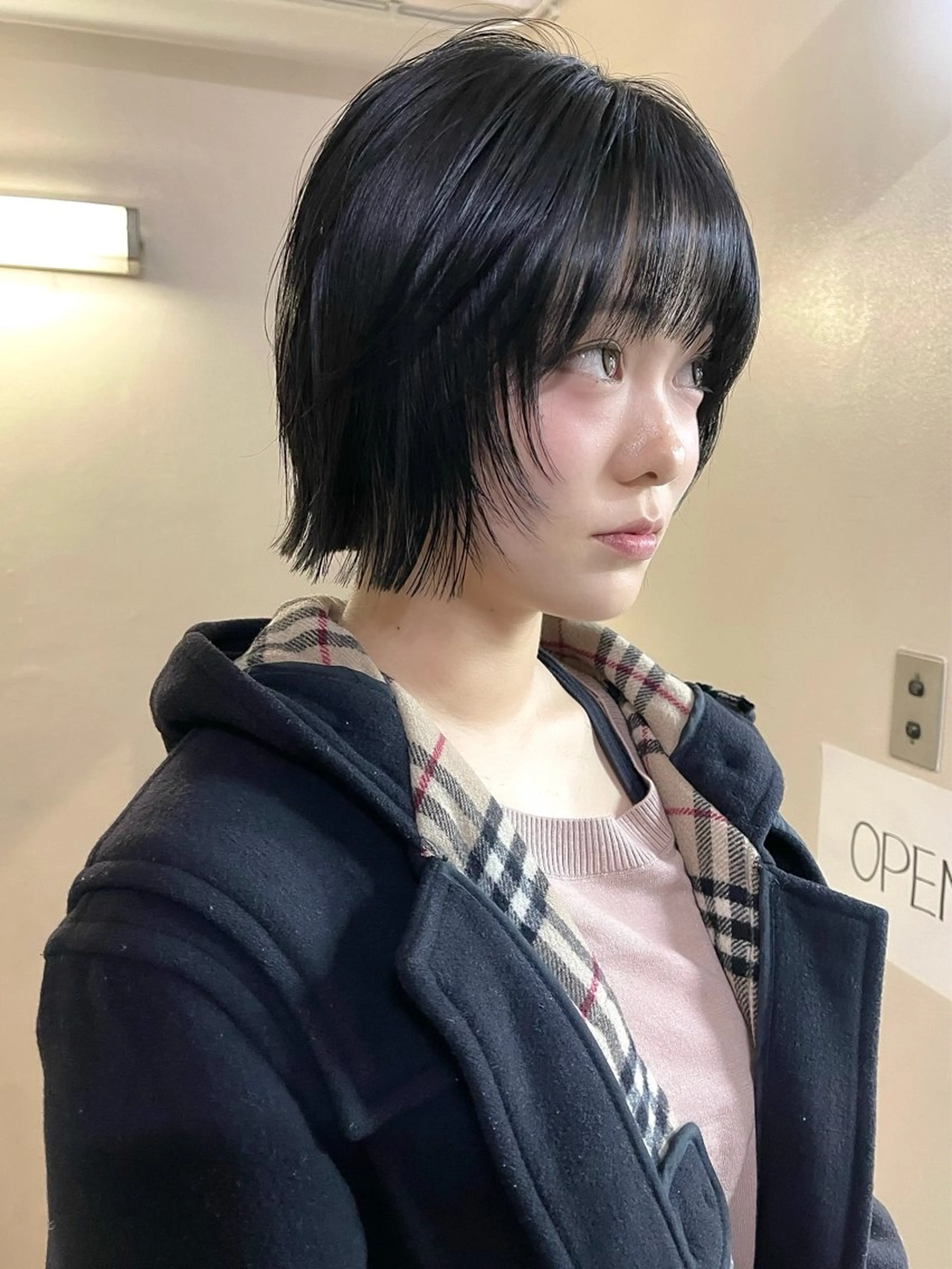 ショート カラー カット ヘアカラー トリートメント ヘアセット 安部佑哉/ハイトーン /レイヤー/グランジのヘアスタイル