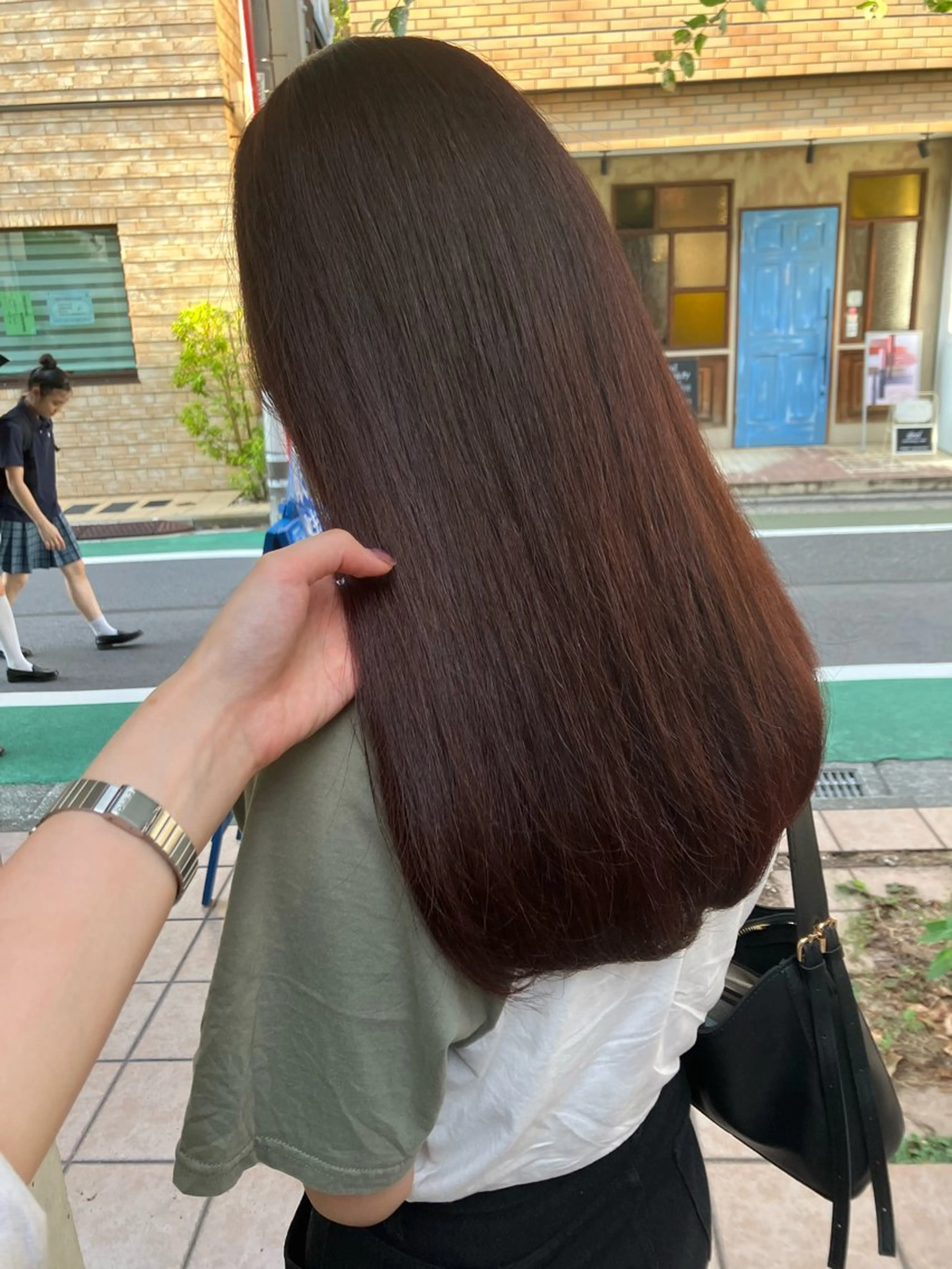 ロング カラー カット ヘアカラー トリートメント ニュアンスカラー／ メンズ🌙久住綾香のヘアスタイル