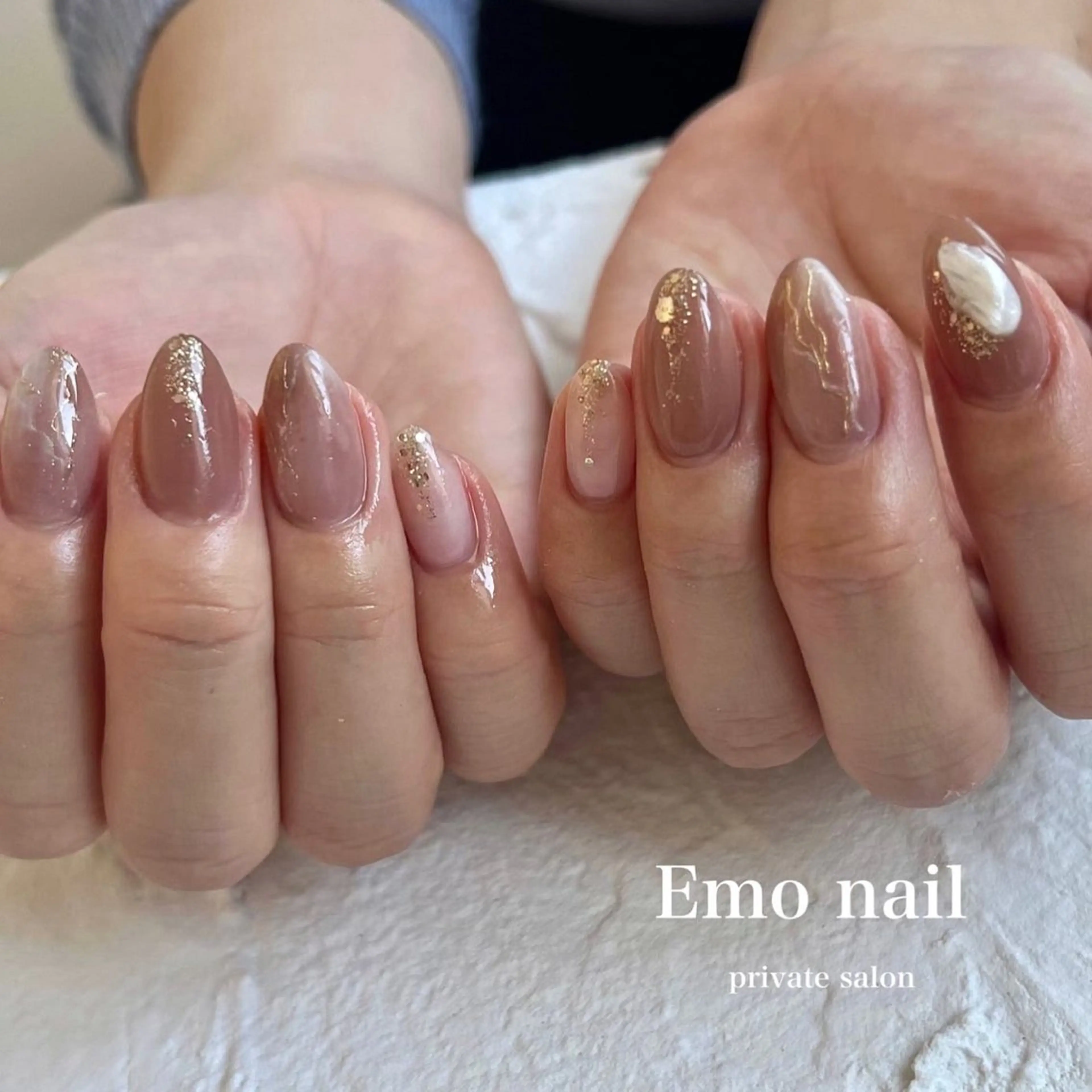 ネイル ハンドネイル 【子連れ可能🧸】 Emo　nailのネイルデザイン