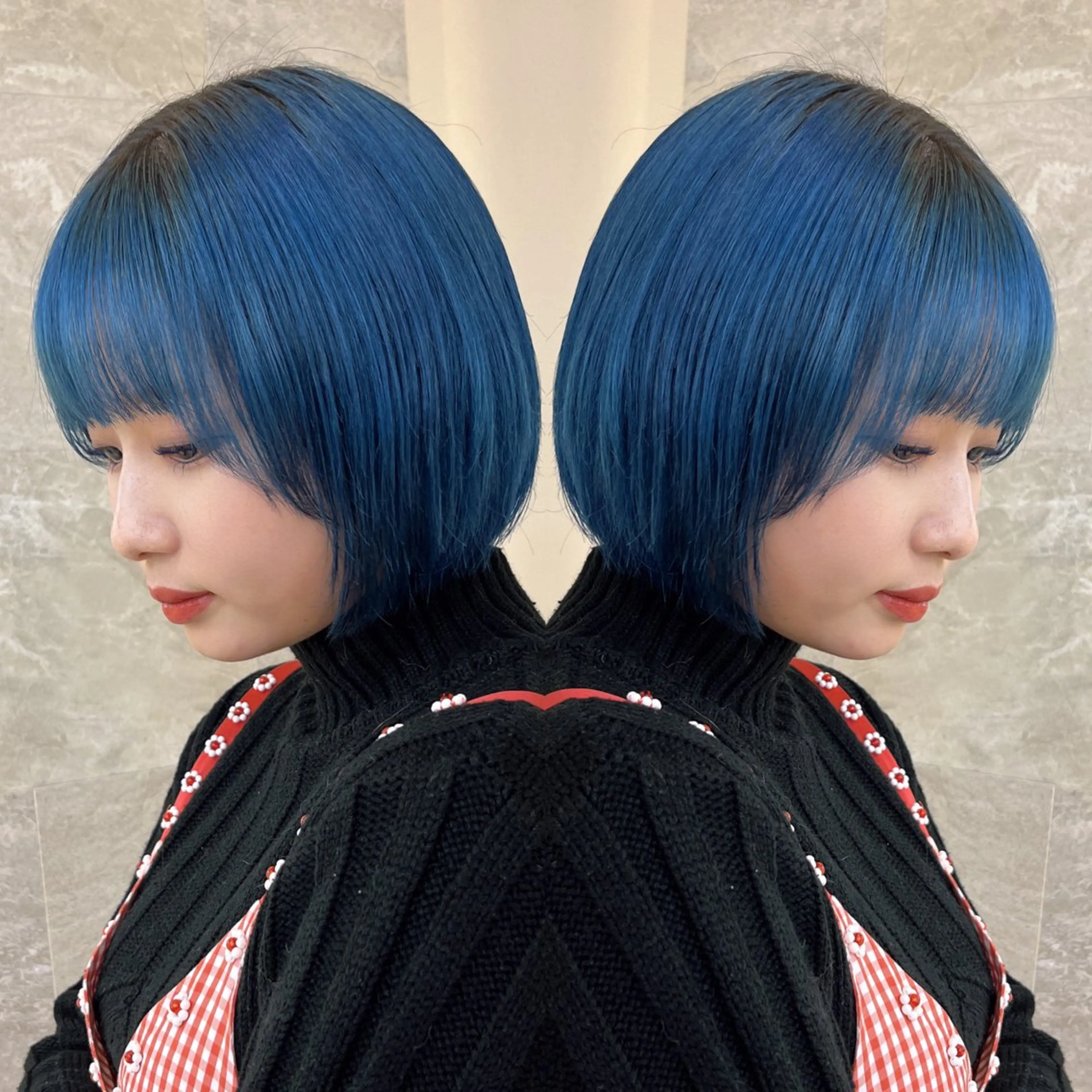 ショート カラー 池袋/似合わせ/縮毛 髪質改善【ugen】のヘアスタイル