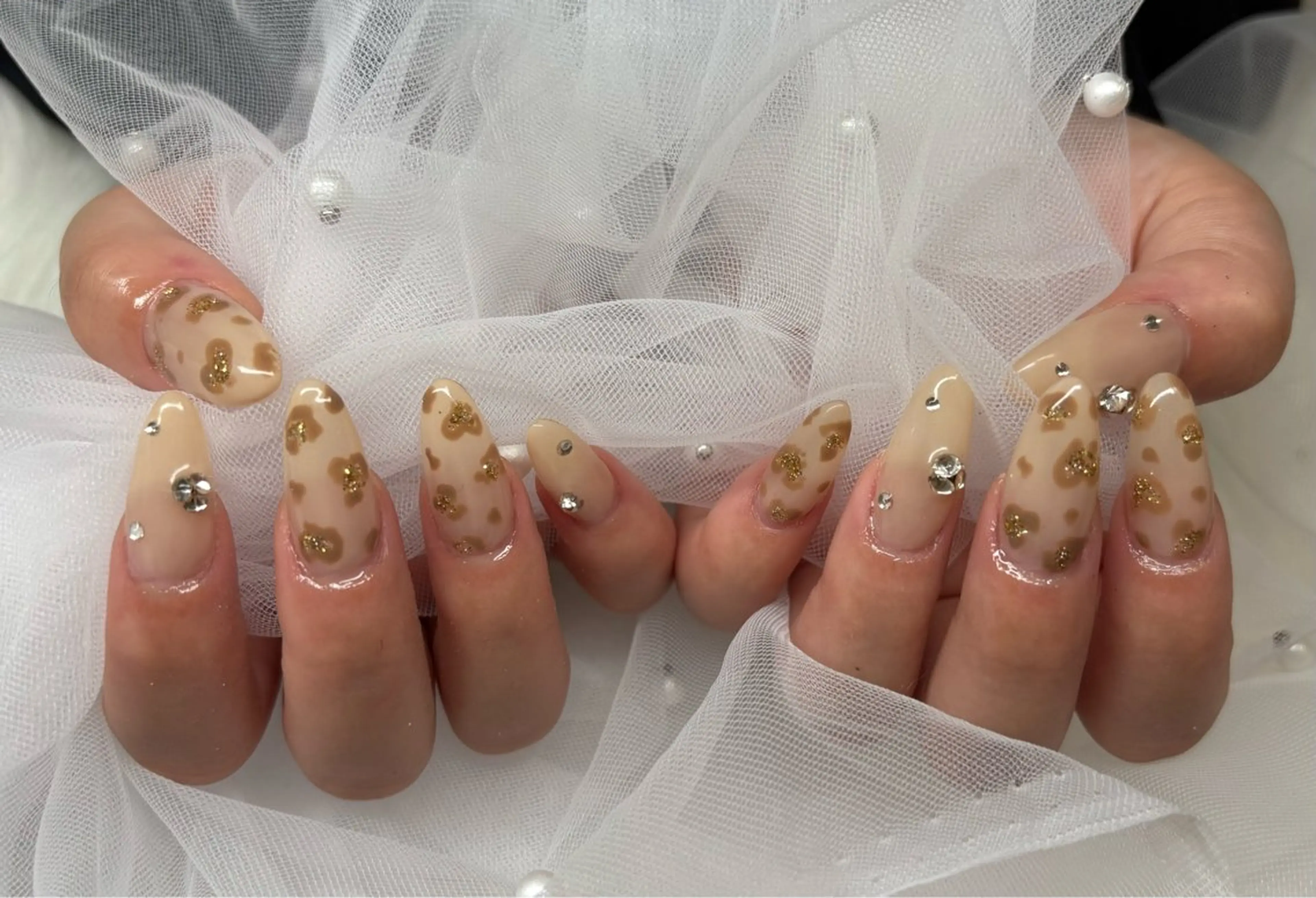 ネイル アニマル柄 ジェルネイル スカルプネイル ハンドネイル NAILSALON ViViのネイルデザイン